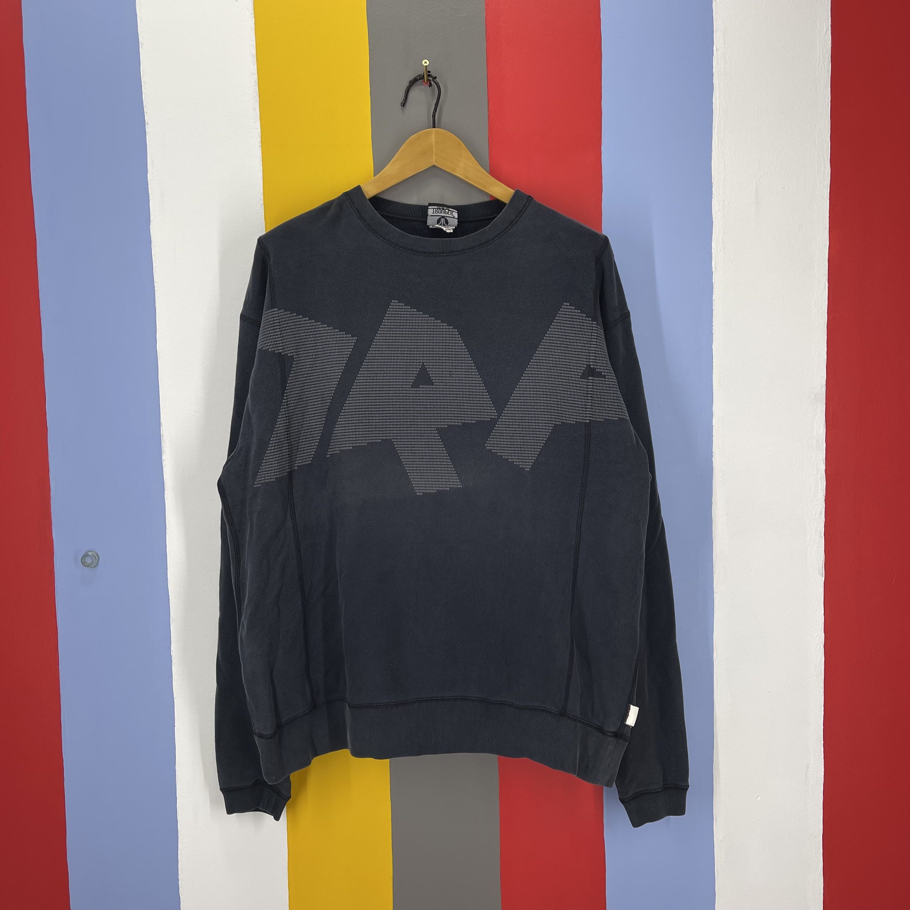 Japanese Brand TROUPER Made In Japan Crew Neck Sweatshirt #1257/AR Size US L / EU 52-54 / 3 - 1 Thumbnail