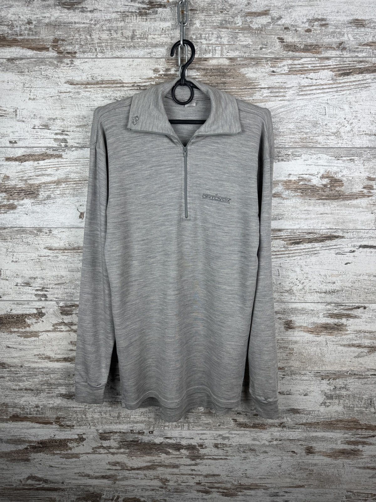 ORTOVOX Mens Vintage Ortovox Long sleeve T-shirt thermo sweatshirt Size US L / EU 52-54 / 3 - 1 Thumbnail