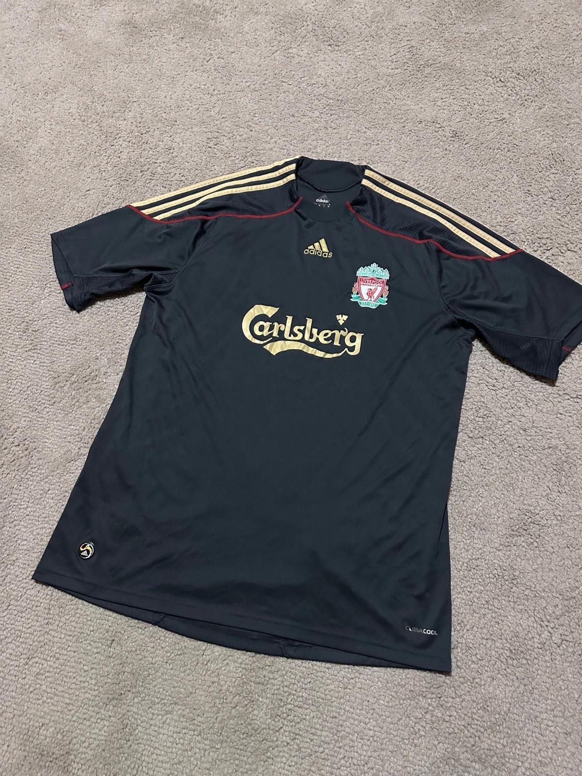 Adidas LIVERPOOL 2009/10 AWAY FOOTBALL SOCCER JERSEY SHIRT ADIDAS Size US XL / EU 56 / 4 - 2 Thumbnail
