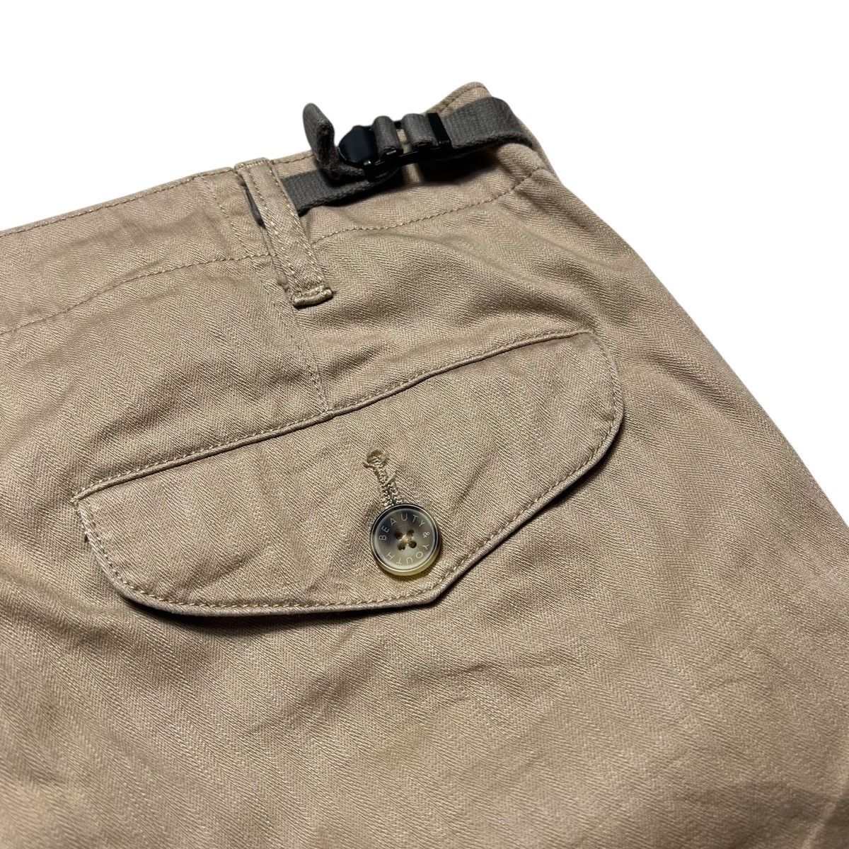 Japanese Brand Japanese Beauty & Youth Cargo United Arrows Pants Size US 30 / EU 46 - 9 Thumbnail