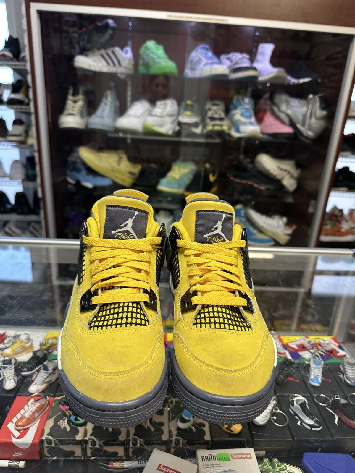 Jordan Brand Jordan 4 ‘Lightning’ Size US 5.5 / EU 38 - 3 Thumbnail