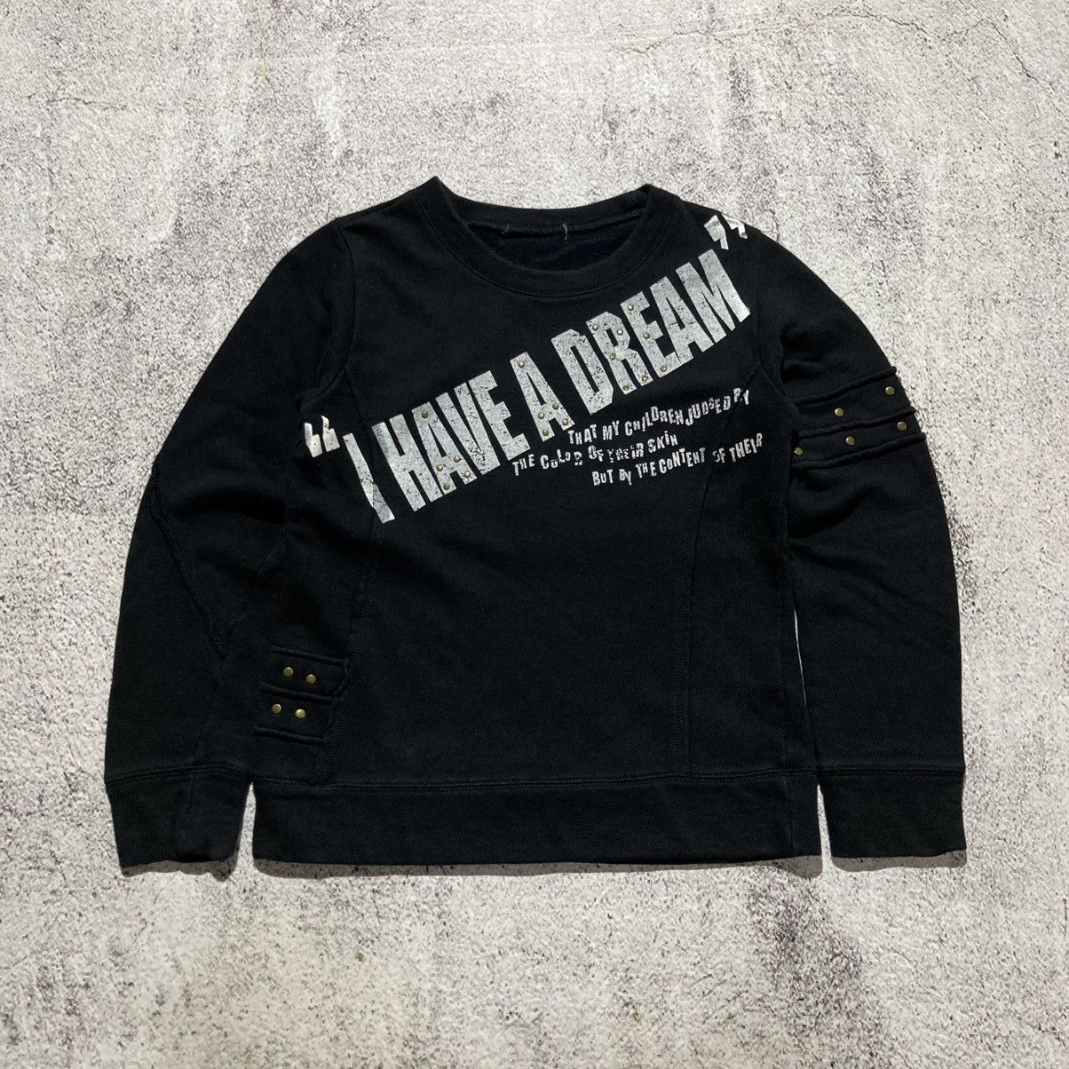 Japanese Brand 2000s Japanese Studed Sex Pot Style Lgb Punk Gothic Crewneck Size US S / EU 44-46 / 1 - 1 Thumbnail