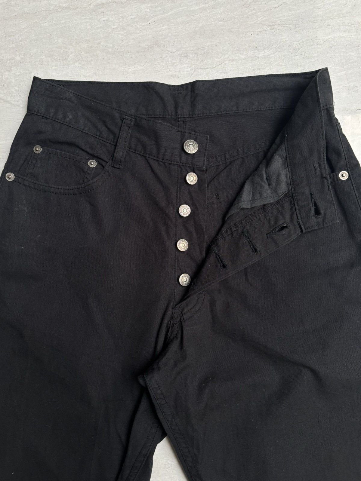 5351 POUR LES HOMMES 5351 Pour Les Hommes Black Pants Size US 26 / EU 42 - 9 Thumbnail