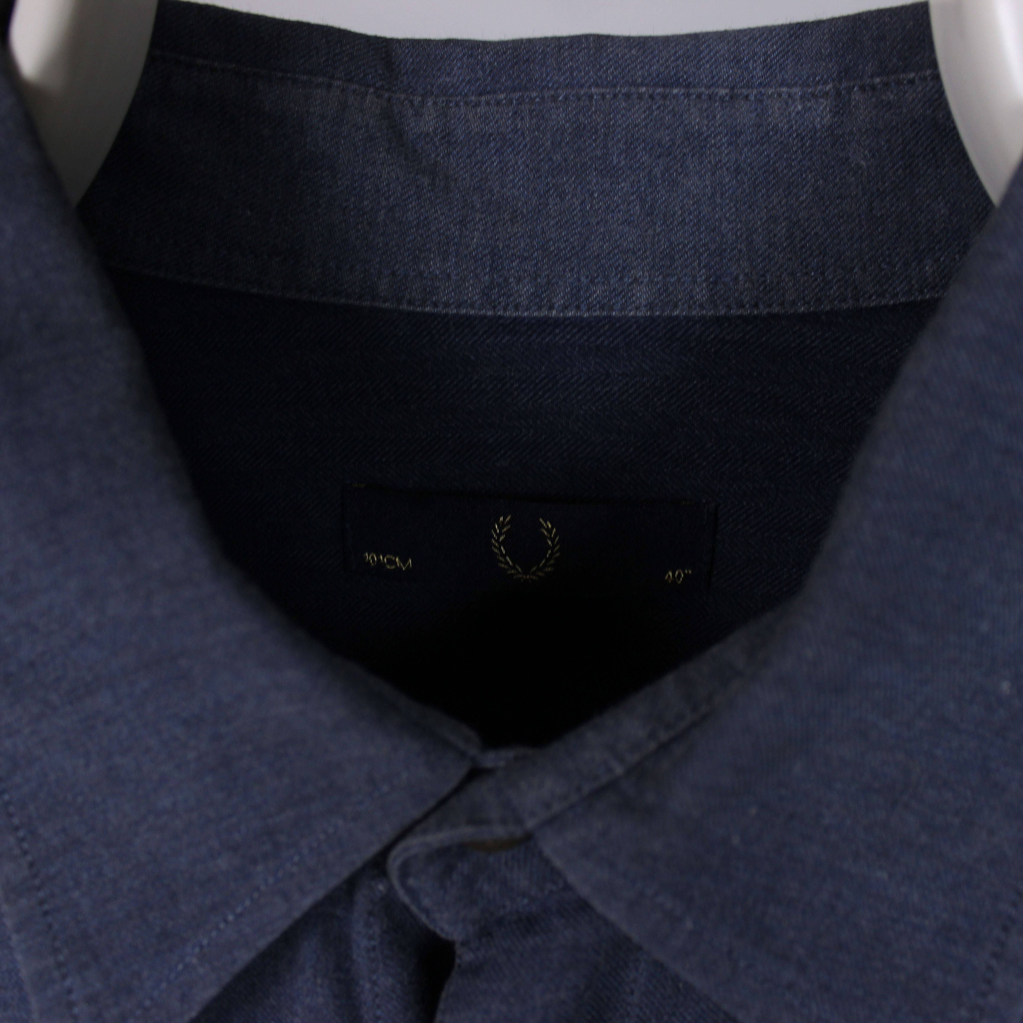 Fred Perry Fred Perry vintage shirt button Ups rarity blue M L Size US M / EU 48-50 / 2 - 9 Thumbnail