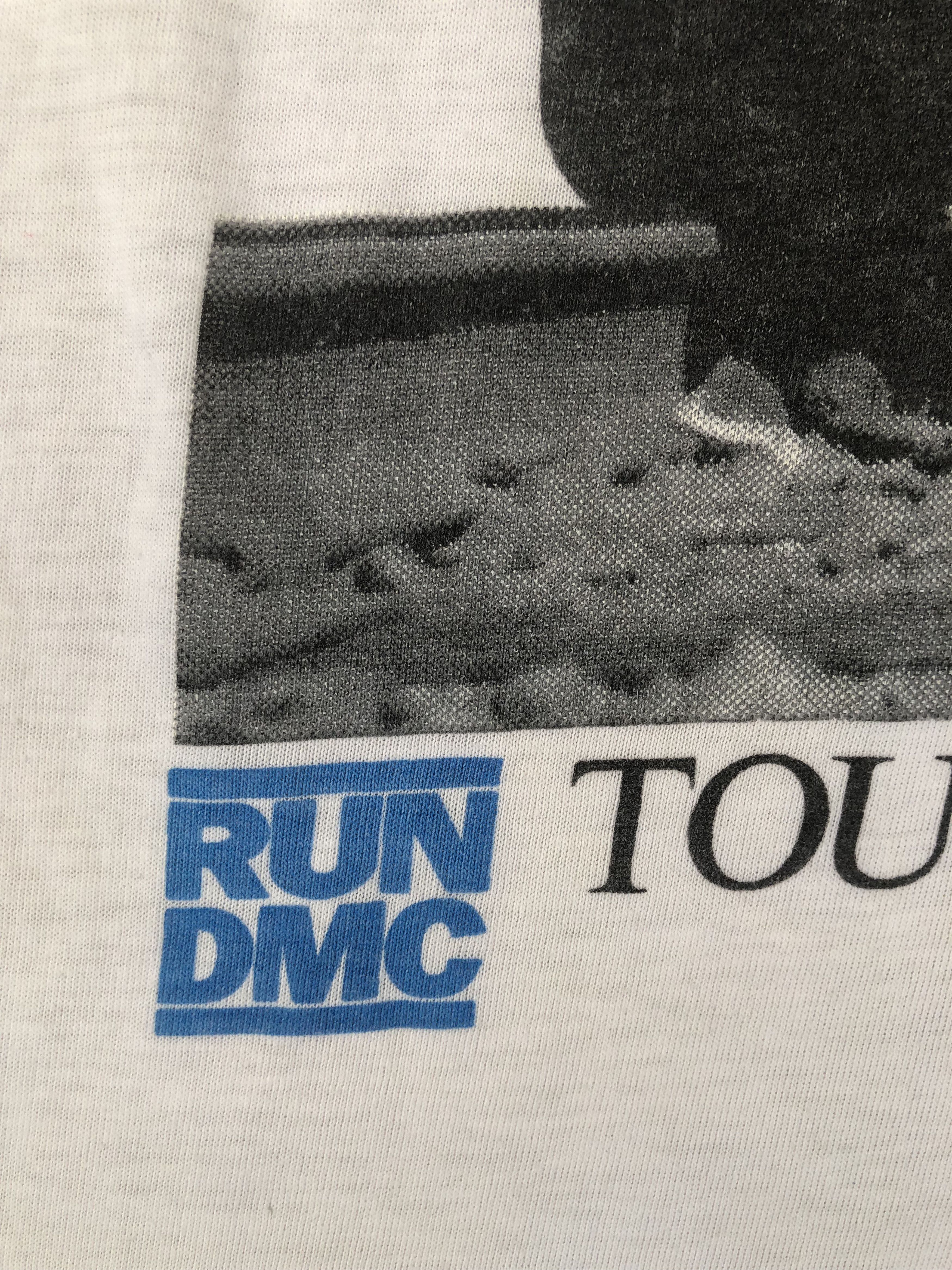 Rap Tees Vintage 80s RUN DMC Hip Hop Band Tee Size US M / EU 48-50 / 2 - 3 Thumbnail
