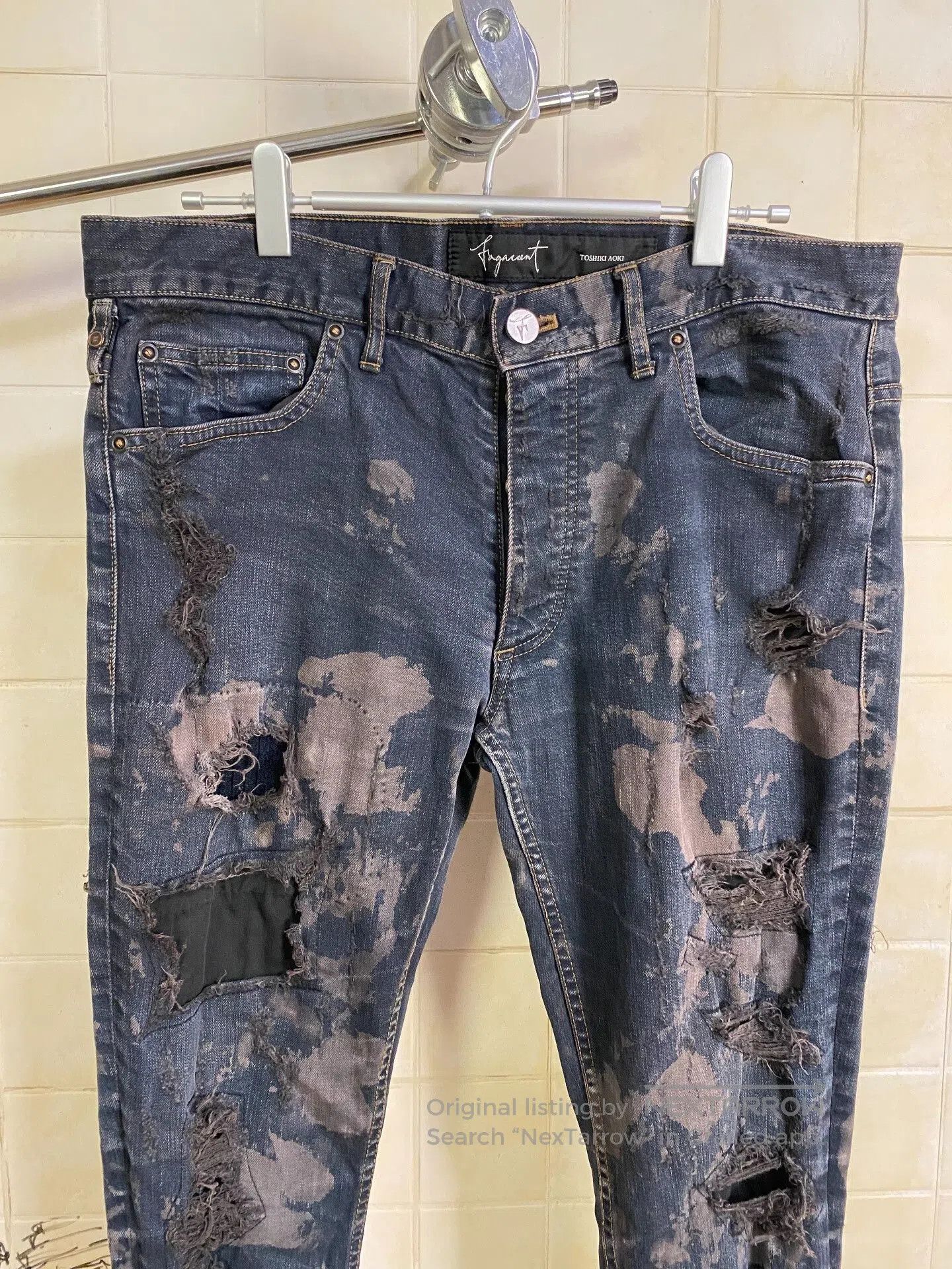 Fagassent Toshiki Aoki Handmade Vintage. Size US 32 / EU 48 - 3 Thumbnail