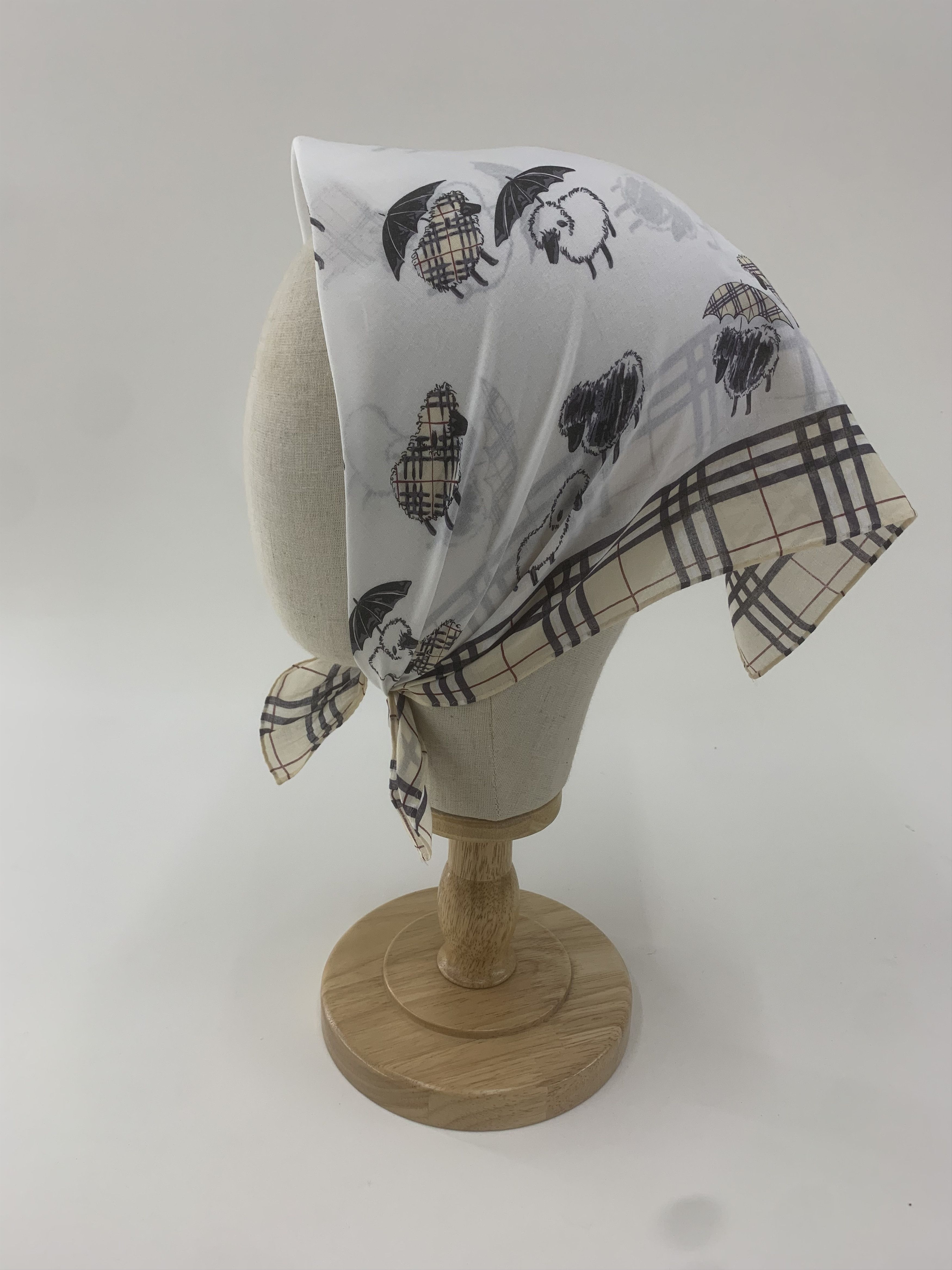 Burberry Burberry Handkerchief Bandana Neckerchief Pocket Square Size ONE SIZE - 3 Thumbnail