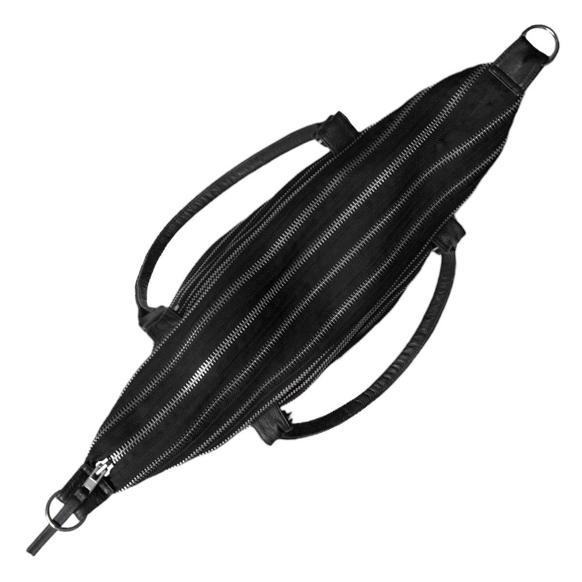 Designer × Japanese Brand 🧿17m long accordion zip tote bag black Size ONE SIZE - 5 Thumbnail