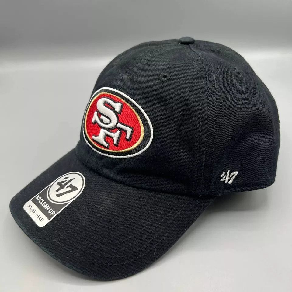 47 San Francisco 49ers Hat Men 47 Brand NFL Strap Back Cap Size ONE SIZE - 2 Thumbnail