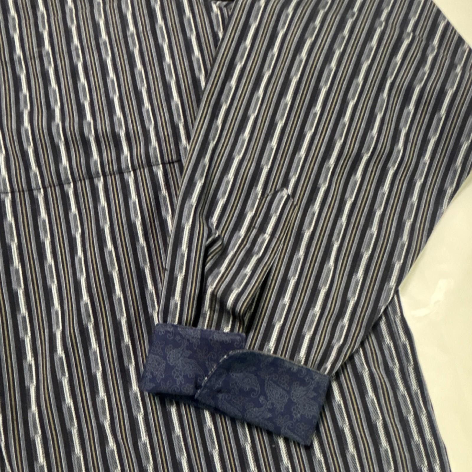Other Metroconcepts Striped Button-Up Shirt XL Long Sleeve Men Size US XL / EU 56 / 4 - 3 Thumbnail