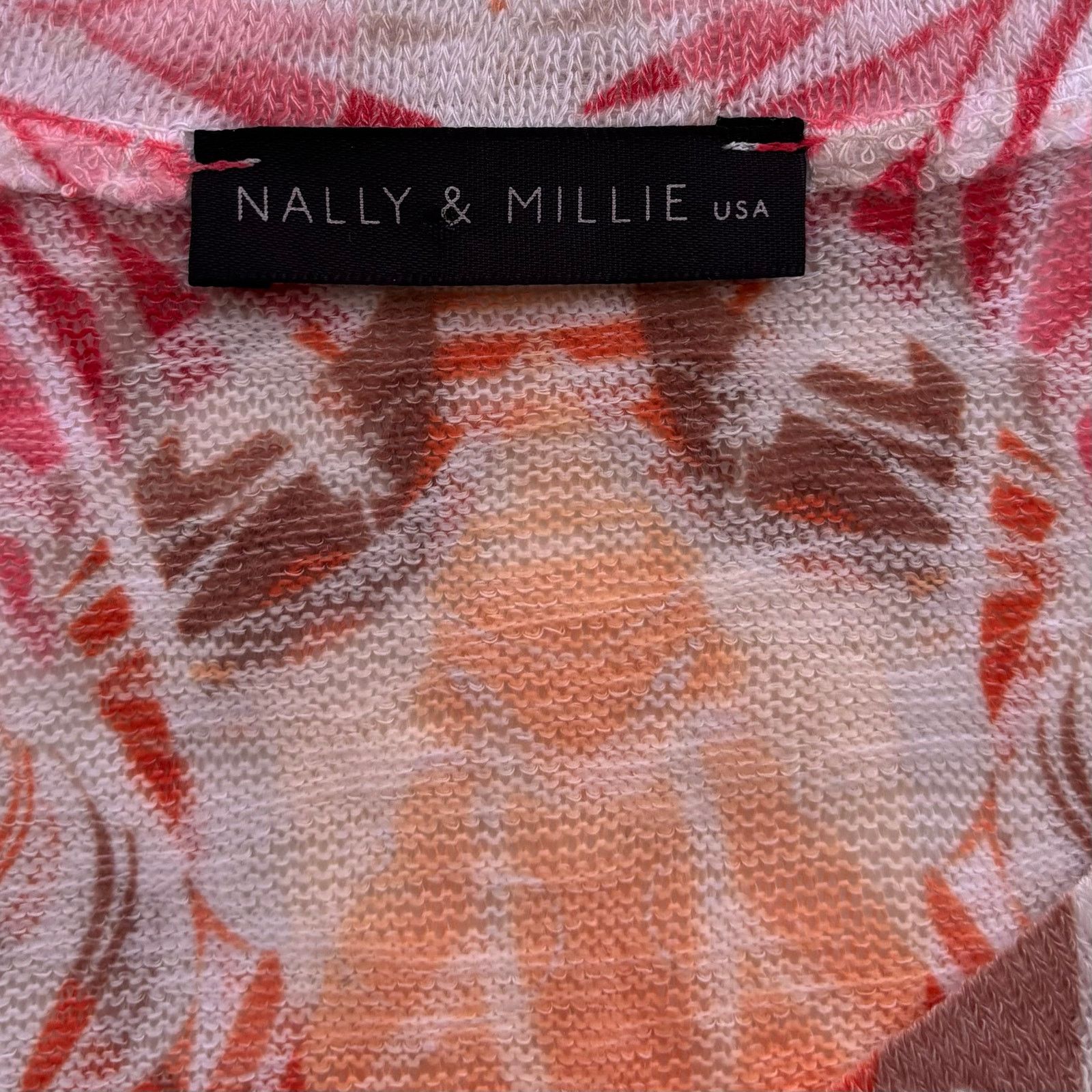 Other Nally and Millie 3/4 Sleeve Pink and Coral Tunic Top Size L Size L / US 10 / IT 46 - 5 Thumbnail
