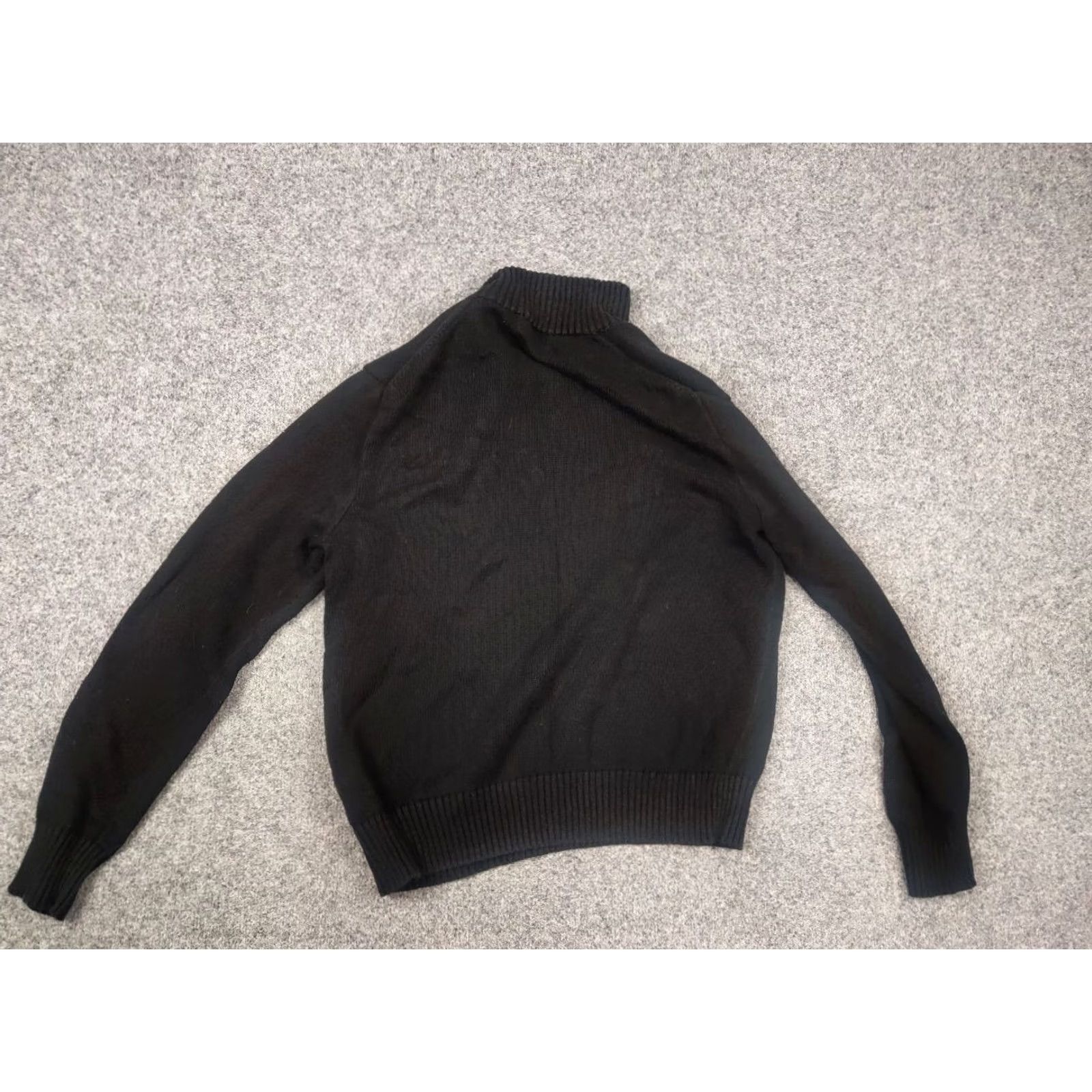 Polo Ralph Lauren VINTAGE Polo Ralph Lauren Black Cotton Knit Sweater 1/4 Button Polo Ralph Lauren Black Cotton Knit Sweater 1/4 Button Size US L / EU 52-54 / 3 - 6 Thumbnail