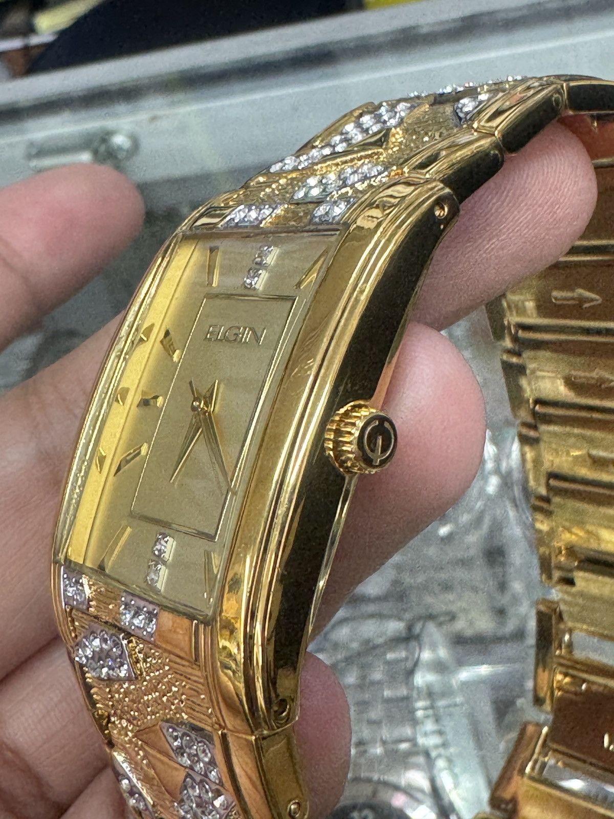 Johnstons Of Elgin Elgin Watch , 36 mm diameter , 8 inches long Size 36 - 9 Thumbnail