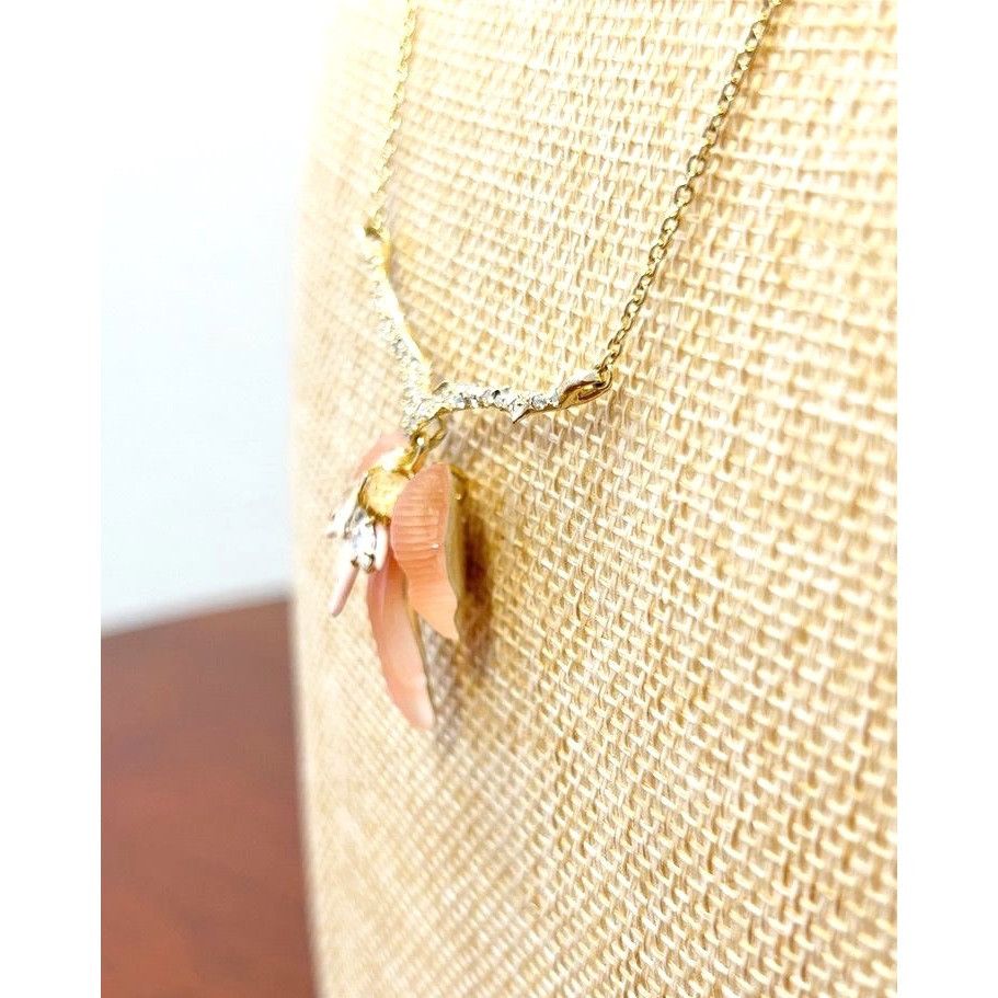 Alexis Bittar Alexis Bittar Desert Jasmine Orchard Lucite Pendant Necklace Size ONE SIZE - 3 Thumbnail