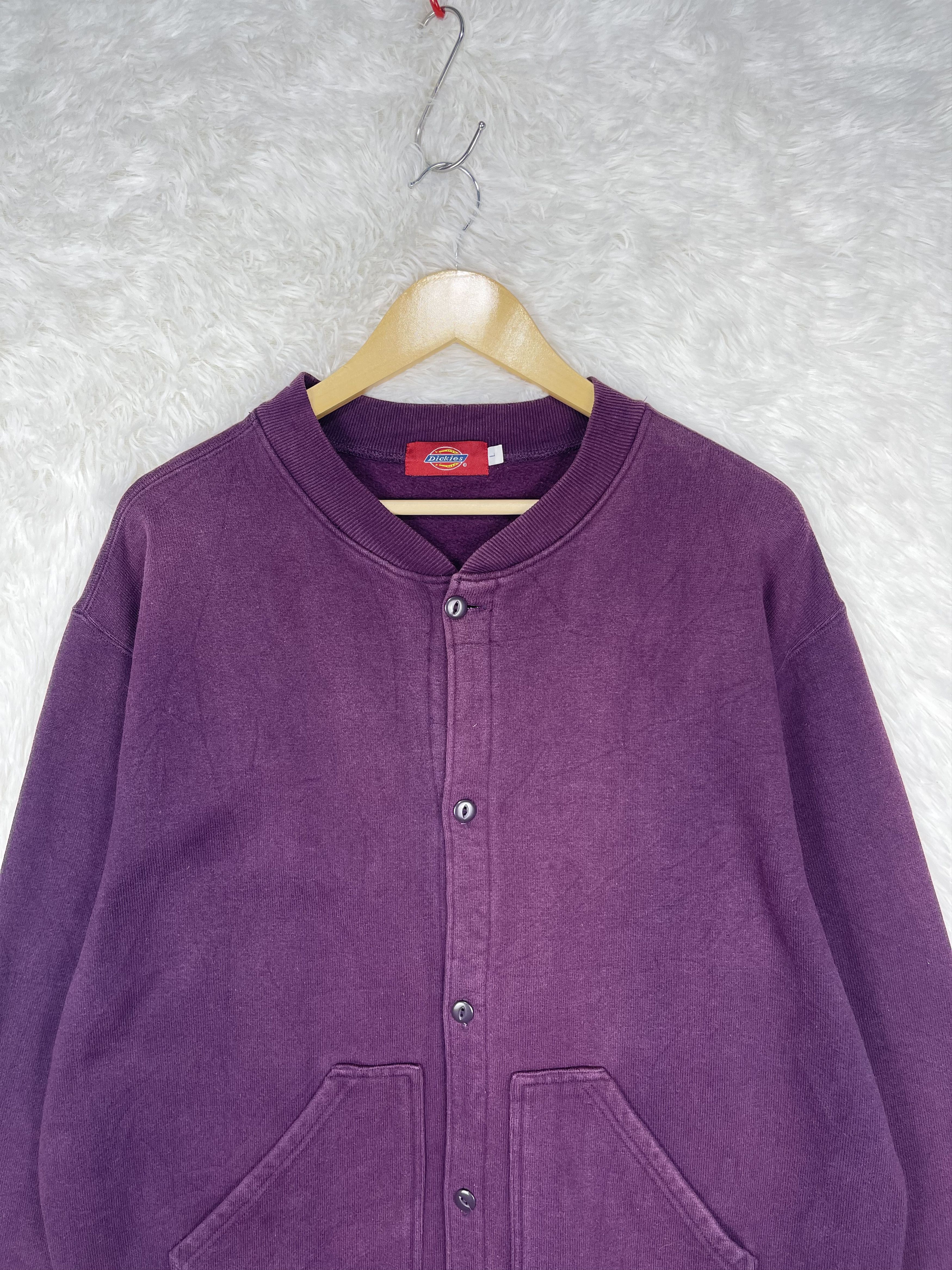 Dickies Vintage Dickies Button Retro Workwear Sweatshirt AS0030 Size US L / EU 52-54 / 3 - 3 Thumbnail