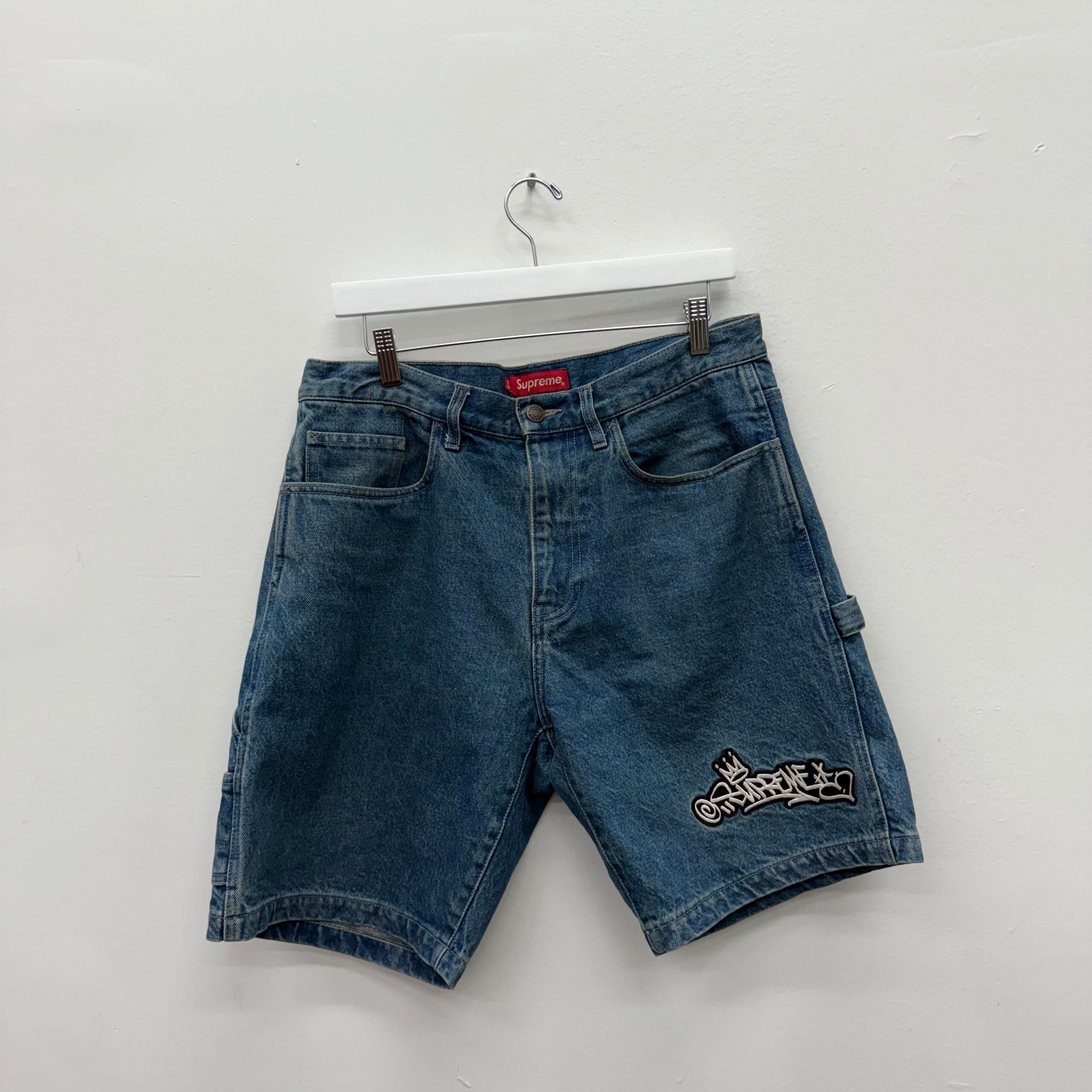 Supreme Supreme Baggy Denim Shorts Jorts - Size 32 | Grailed