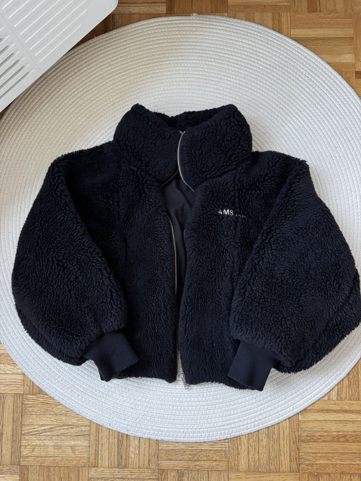 Ambush Design AMBUSH® Wool Fleece Jacket in Black size 2 Size S / US 4 / IT 40 - 4 Thumbnail