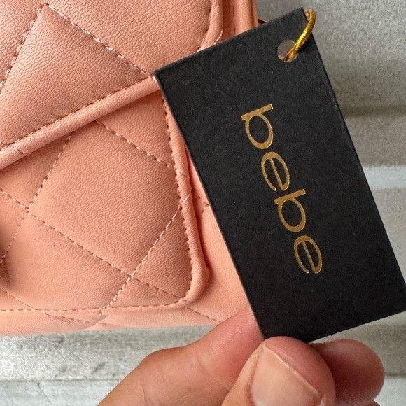 Bebe NWT BEBE KELLEN CROSSBODY PEACH BAG Size ONE SIZE - 4 Thumbnail