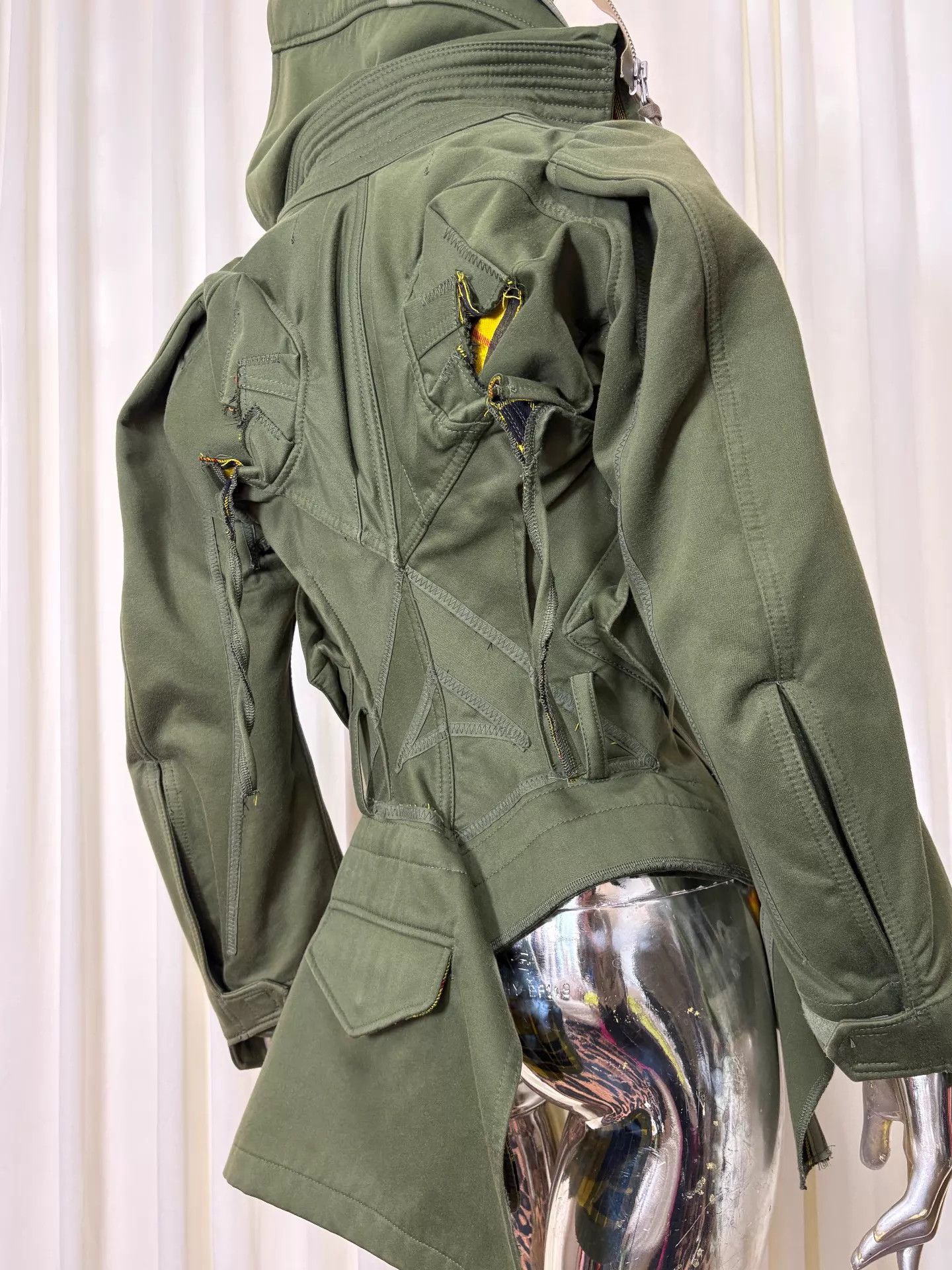 Junya Watanabe Junya Watanabe 06AW Decon ASYM MIL Archive Jacket S Size S / US 4 / IT 40 - 6 Thumbnail