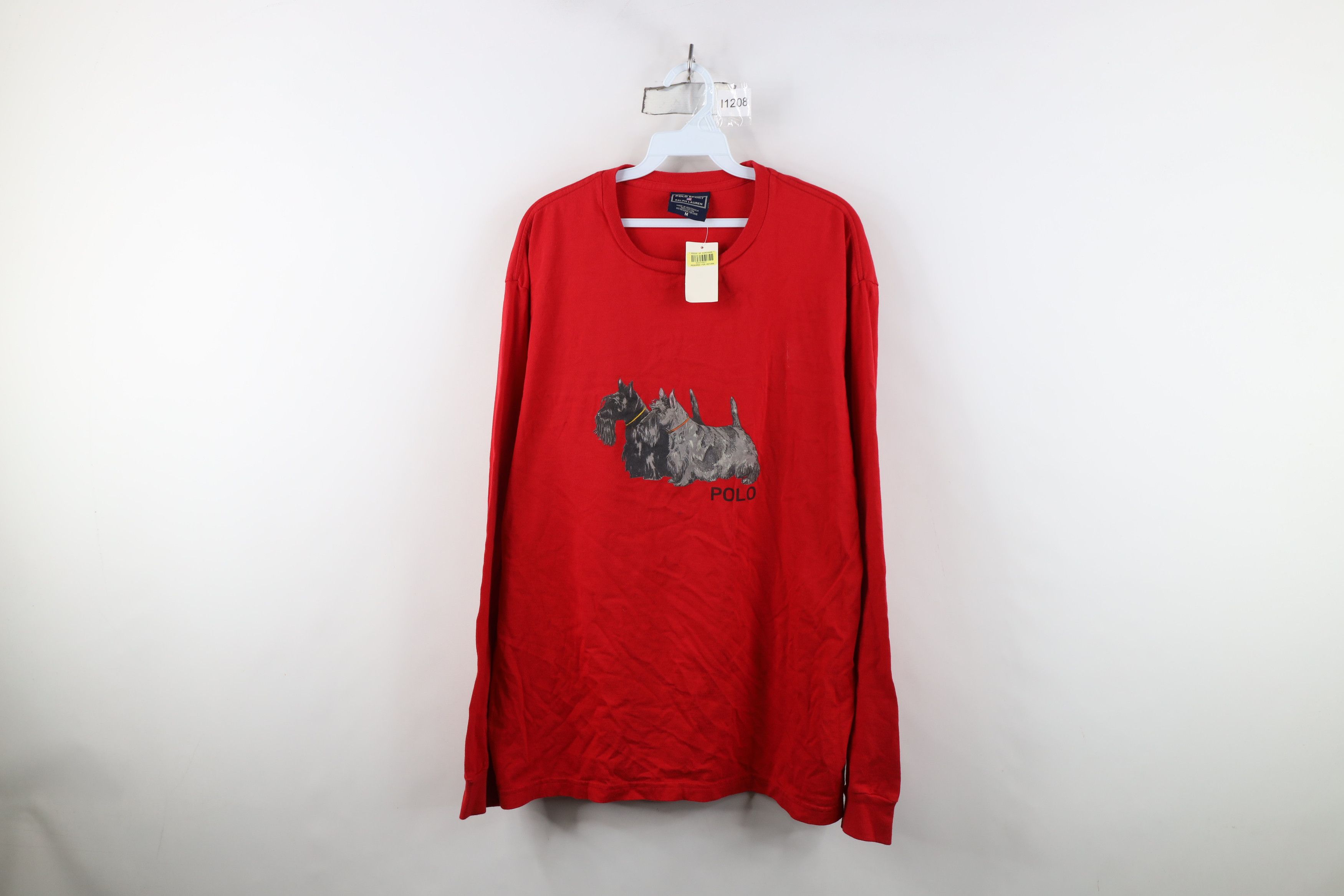 Ralph Lauren Deadstock Vintage 90s Sport Ralph Lauren Long Sleeve T-Shirt Size US M / EU 48-50 / 2 - 1 Thumbnail