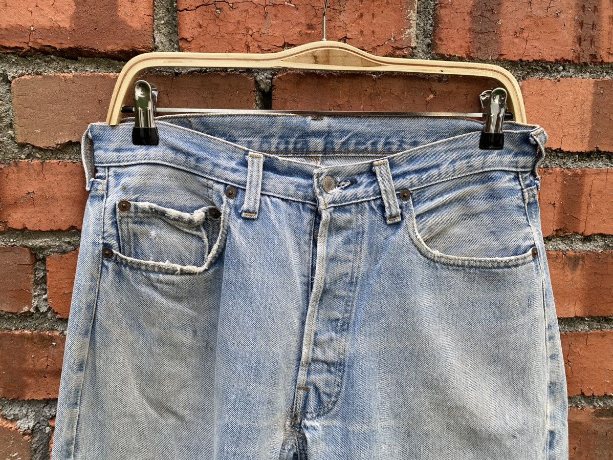 Levi's × Levi's Vintage Clothing × Vintage size 32x30 vintage levi's 501 redline 80s distressed Size US 32 / EU 48 - 6 Thumbnail