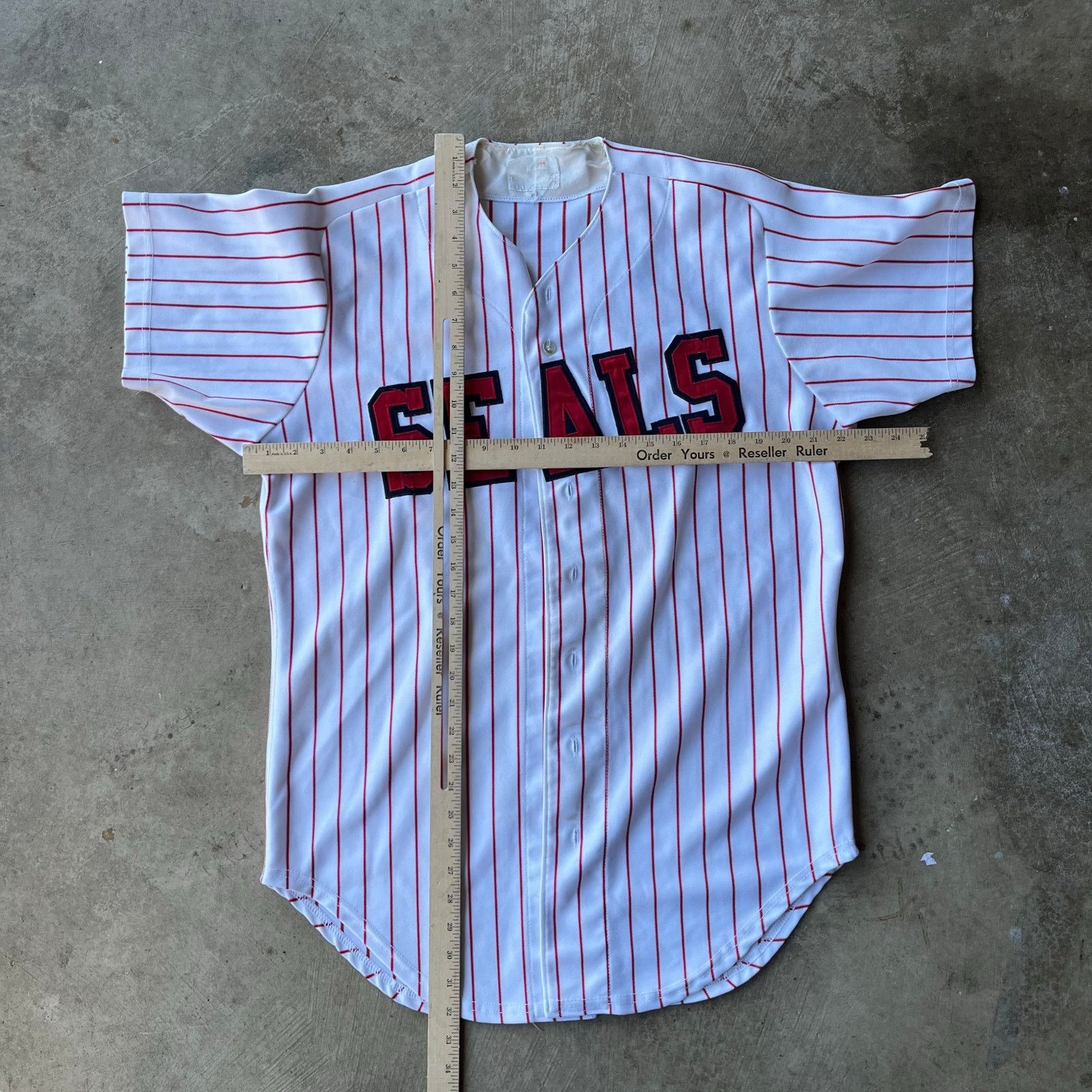 Vintage VINTAGE SAN FRANCISCO SEALS NO, 18 50S LARGE BASEBALL SHIRT Size US L / EU 52-54 / 3 - 4 Thumbnail