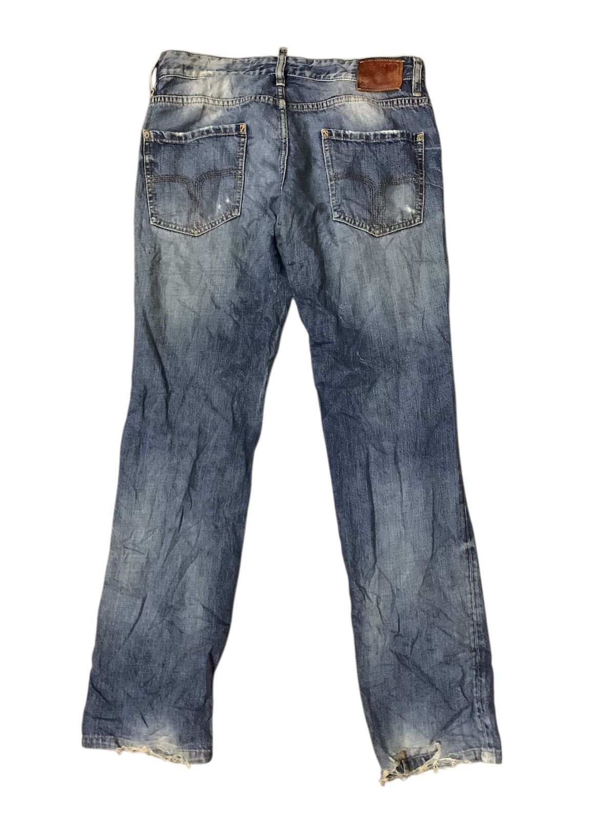Dsquared2 Dsquared2 Flare Distressed Denim Jeans Size US 34 / EU 50 - 2 Thumbnail