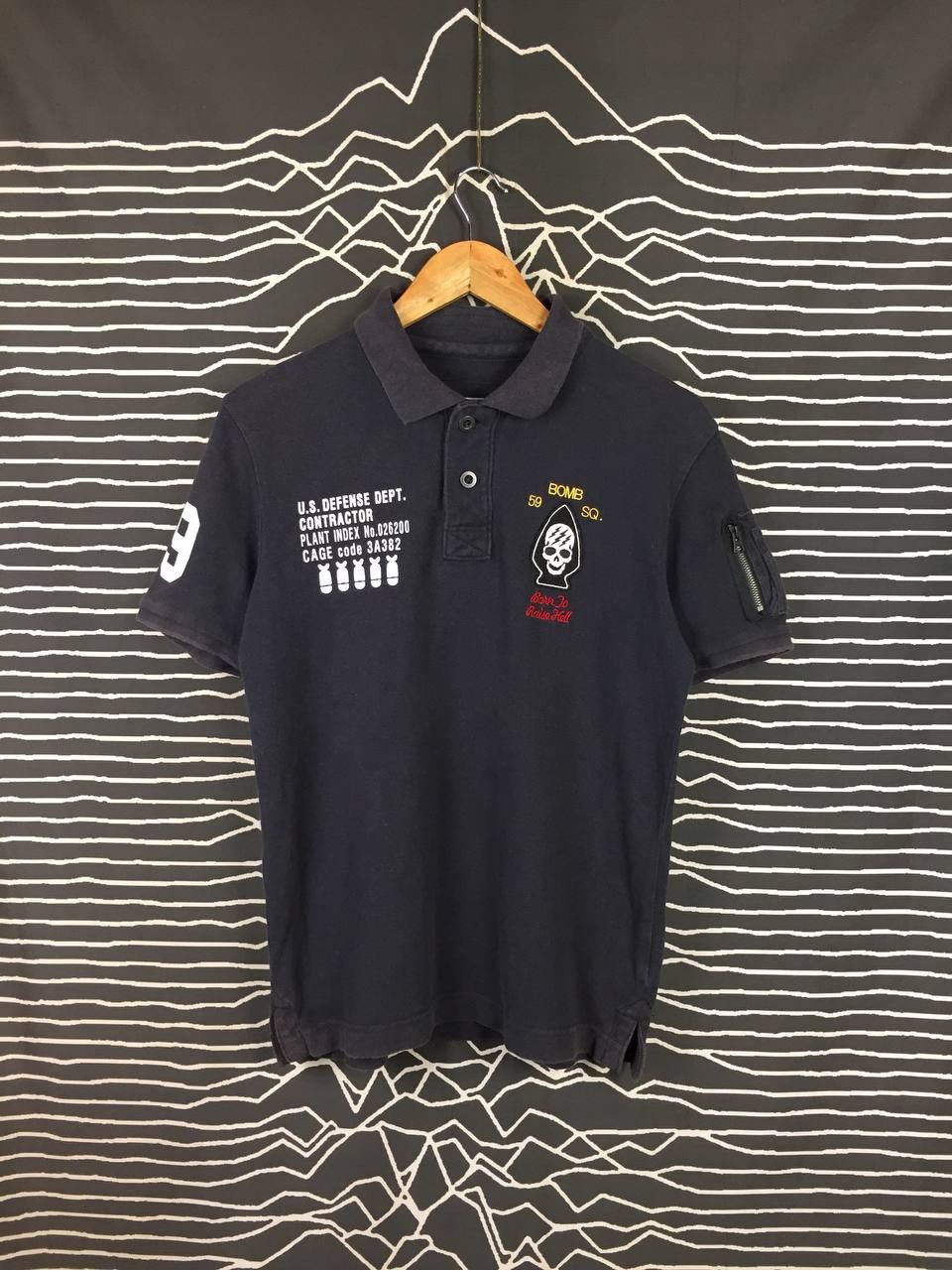 Alpha Industries Alpha Industries U.S. Defense Dept. Contractor Polo Shirt Size US M / EU 48-50 / 2 - 6 Thumbnail