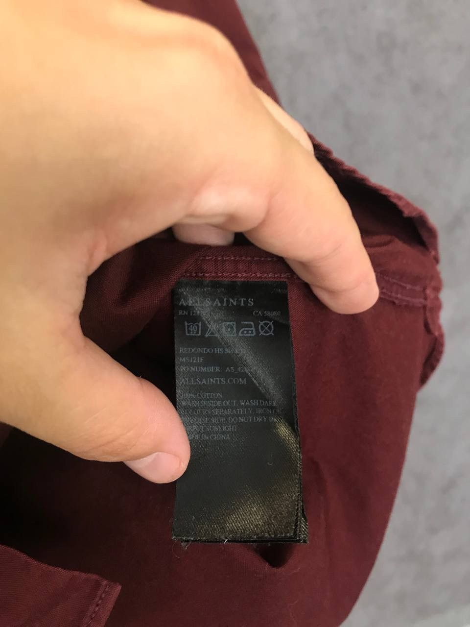 Allsaints Allsaints shirt Size US XL / EU 56 / 4 - 5 Thumbnail
