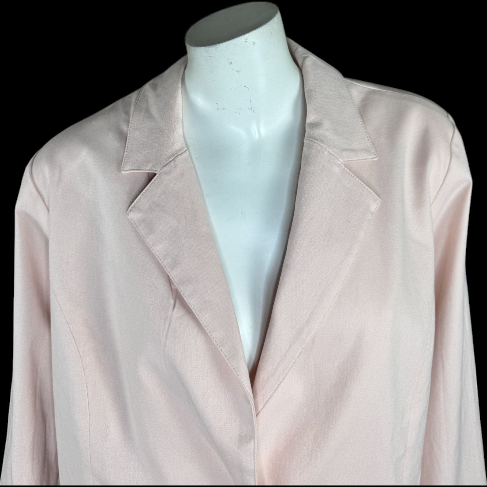 Other Lawrence Zarian Blazer Large Pink NWOT BEAUTIFUL Cotton Size L / US 10 / IT 46 - 3 Thumbnail
