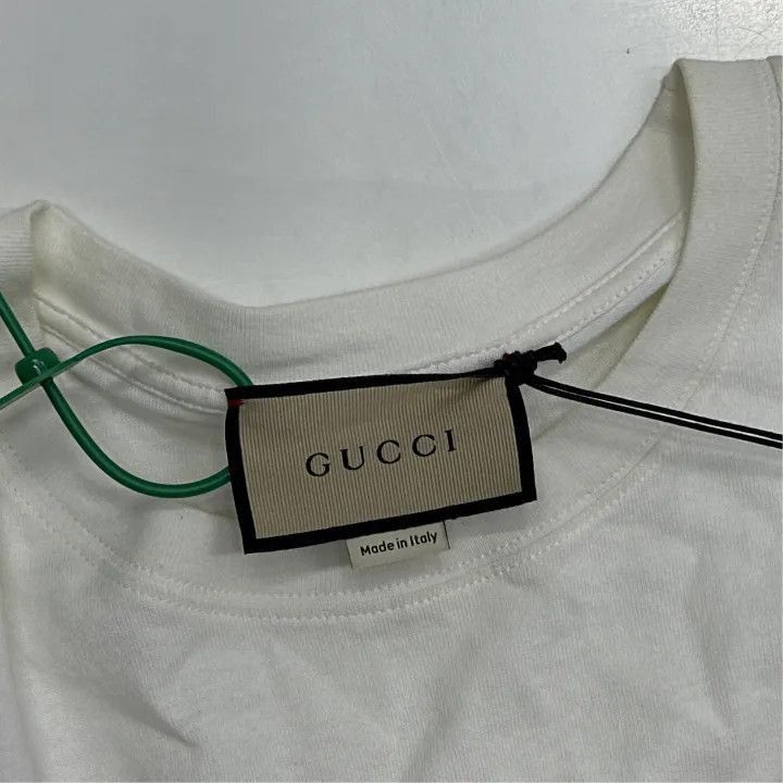 Gucci Gucci Gucci Striped Graphic Short Sleeve T-Shirt -2506 Size US S / EU 44-46 / 1 - 2 Thumbnail