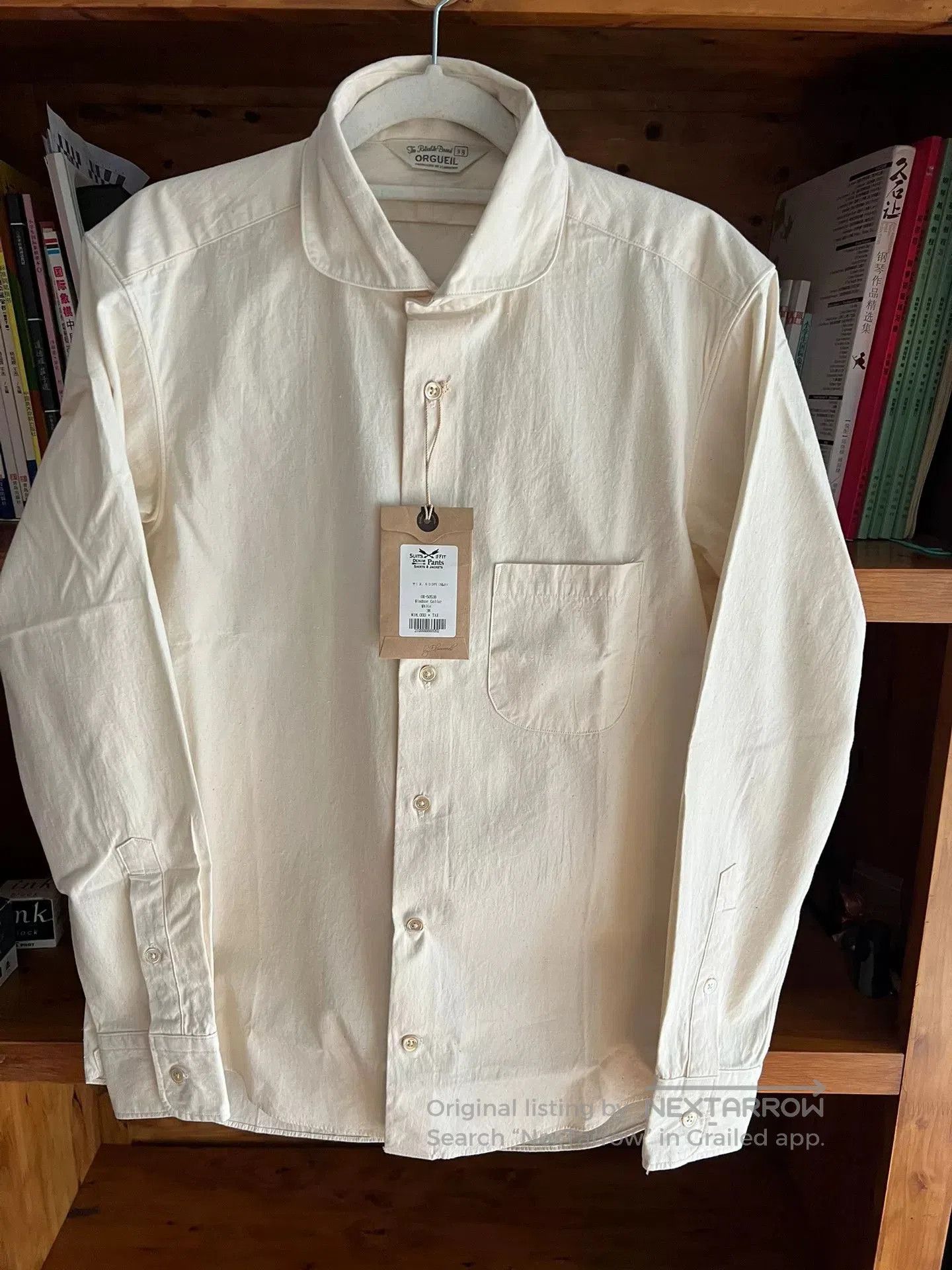 Orgueil Orgueil Windsor Collar Shirt for Men. Size US M / EU 48-50 / 2 - 4 Thumbnail