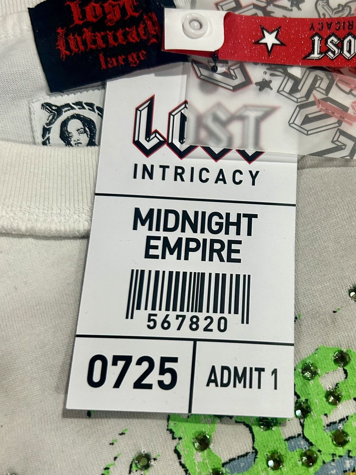 LOST INTRICACY Lost Intricacy "Retro Riot" Long Sleeve T-Shirt size “Lg” Size US L / EU 52-54 / 3 - 6 Thumbnail