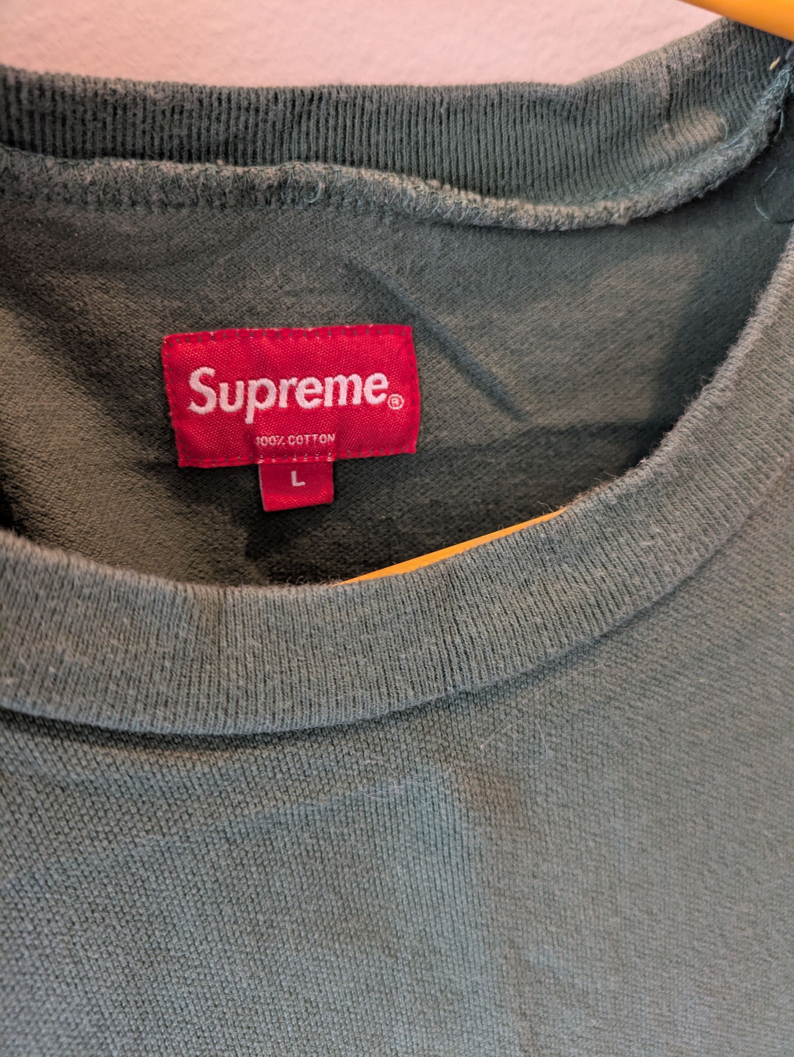 Supreme Supreme fw17 box logo pique t shirt Size US L / EU 52-54 / 3 - 3 Thumbnail