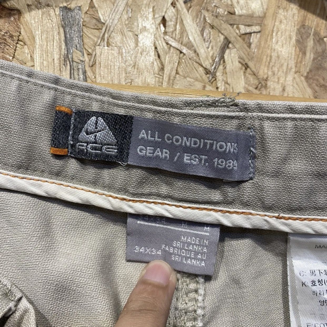 Nike × Nike ACG Nike ACG Cargo Pants Size US 34 / EU 50 - 15 Thumbnail
