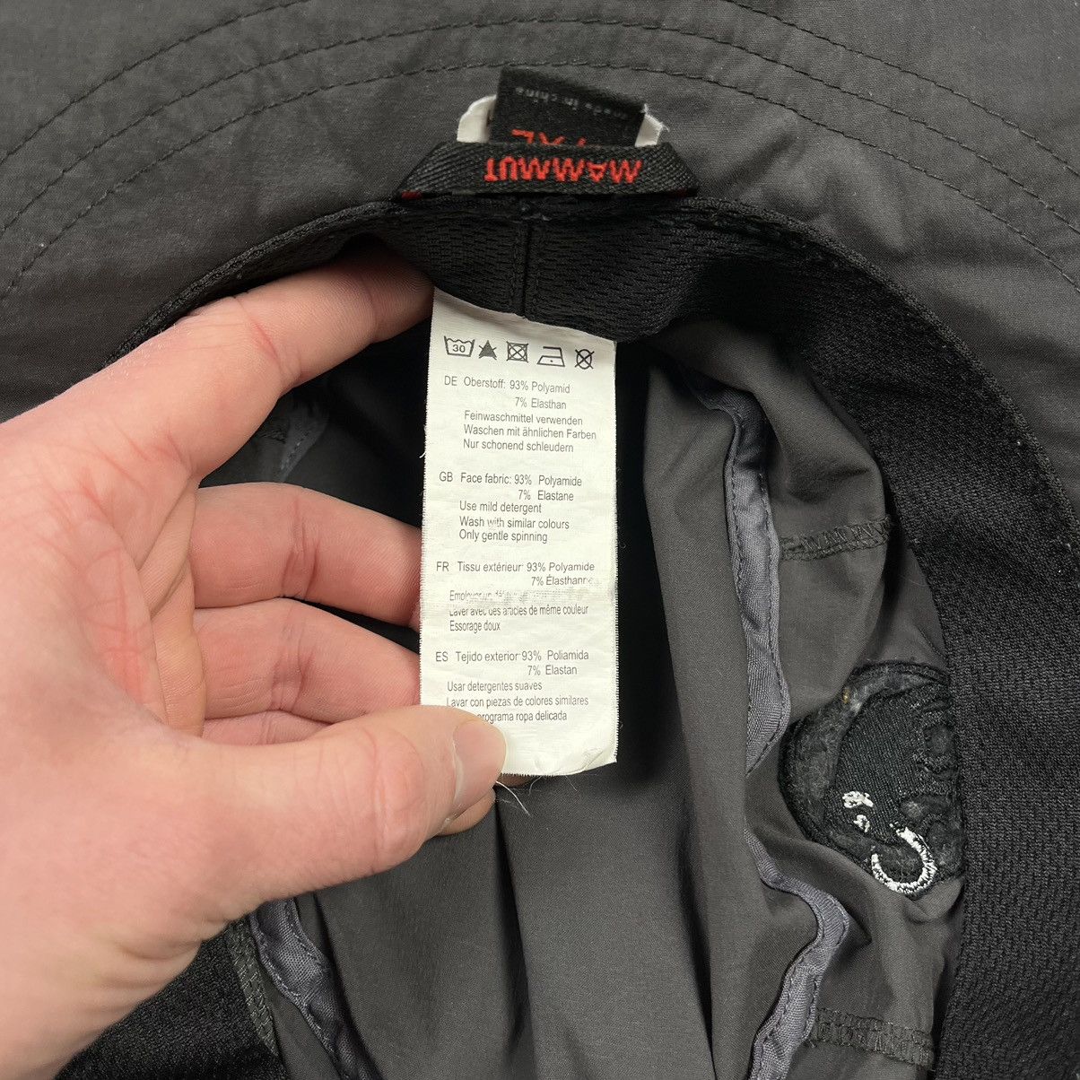 Mammut Mammut Grey Nylon Techwear Gorpcore Bucket Hat Panama Size ONE SIZE - 8 Thumbnail