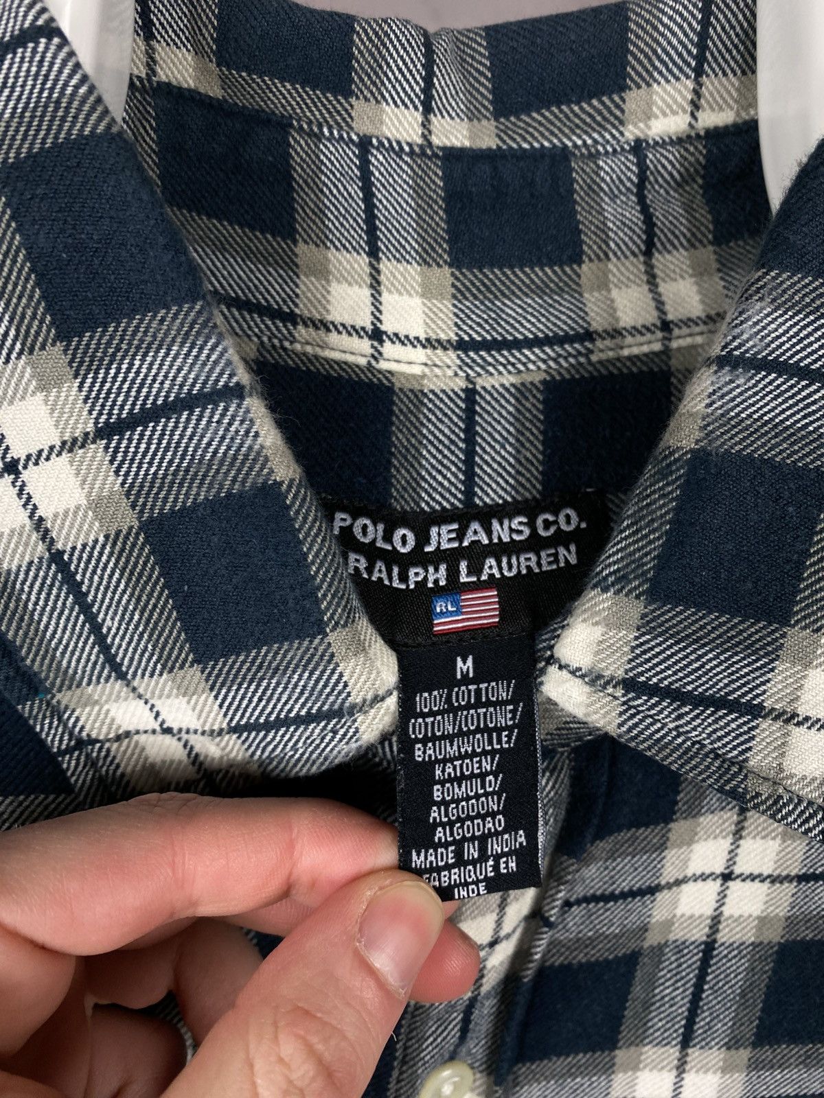 Polo Ralph Lauren 🎠Vintage Shirt Button Up Polo Jeans Co Ralph Lauren Flannel🎠 Size US M / EU 48-50 / 2 - 14 Thumbnail