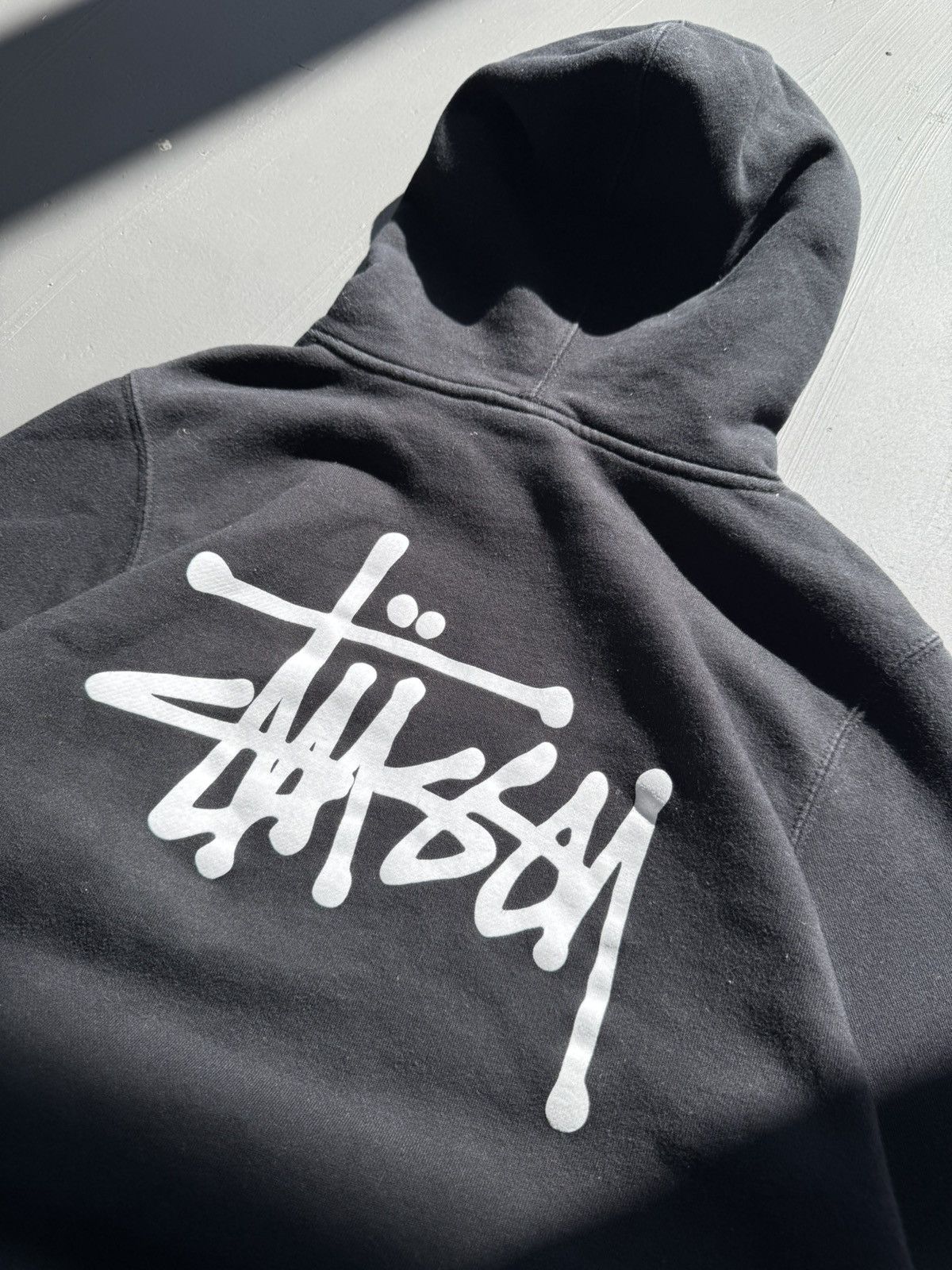 Stussy STUSSY CENTER LOGO VINTAGE OVERSIZE HOODIE Size US S / EU 44-46 / 1 - 3 Thumbnail