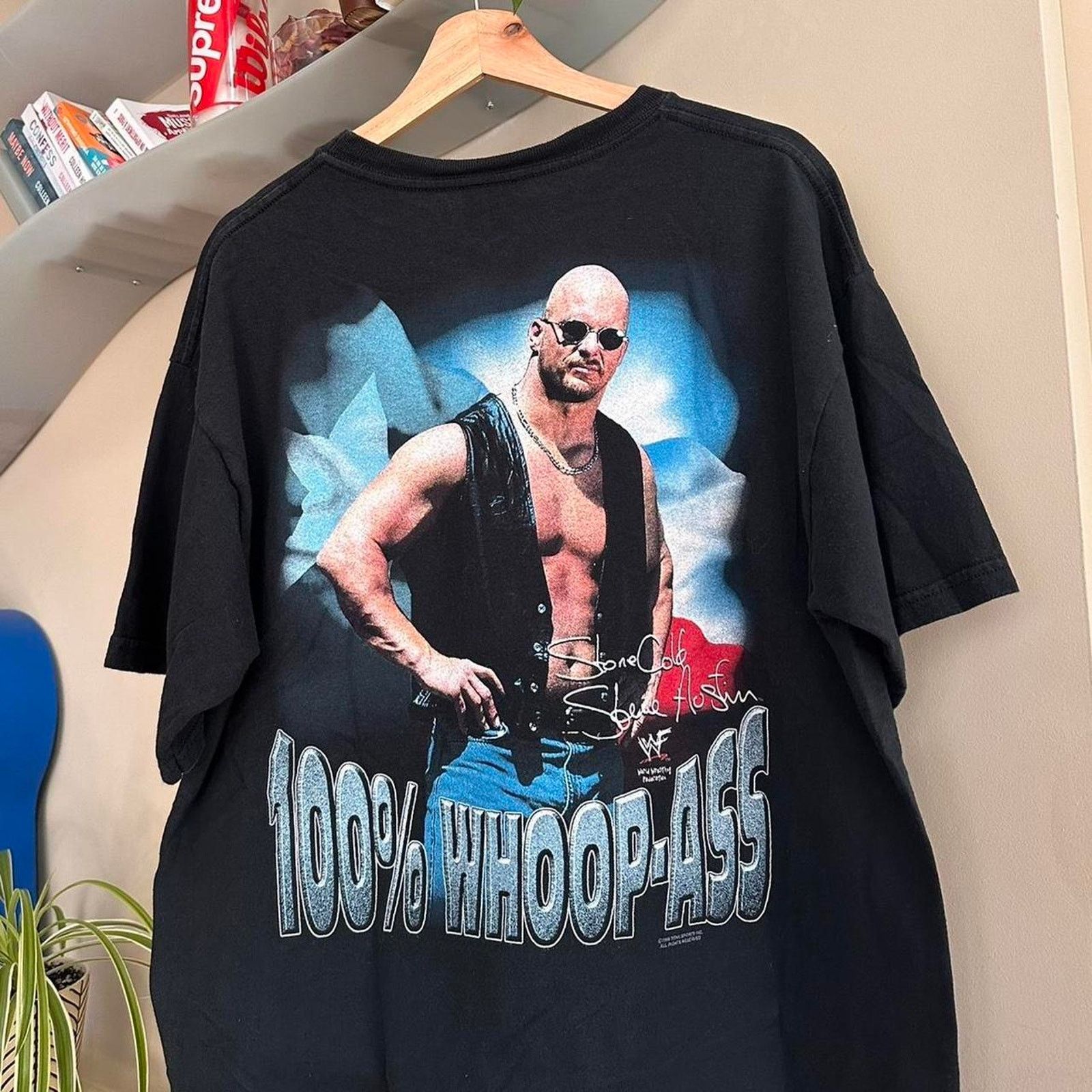 Vintage × WWE × WWF Vintage 1998 Stone Cold Steve Austin Shirt Size US XL / EU 56 / 4 - 5 Thumbnail