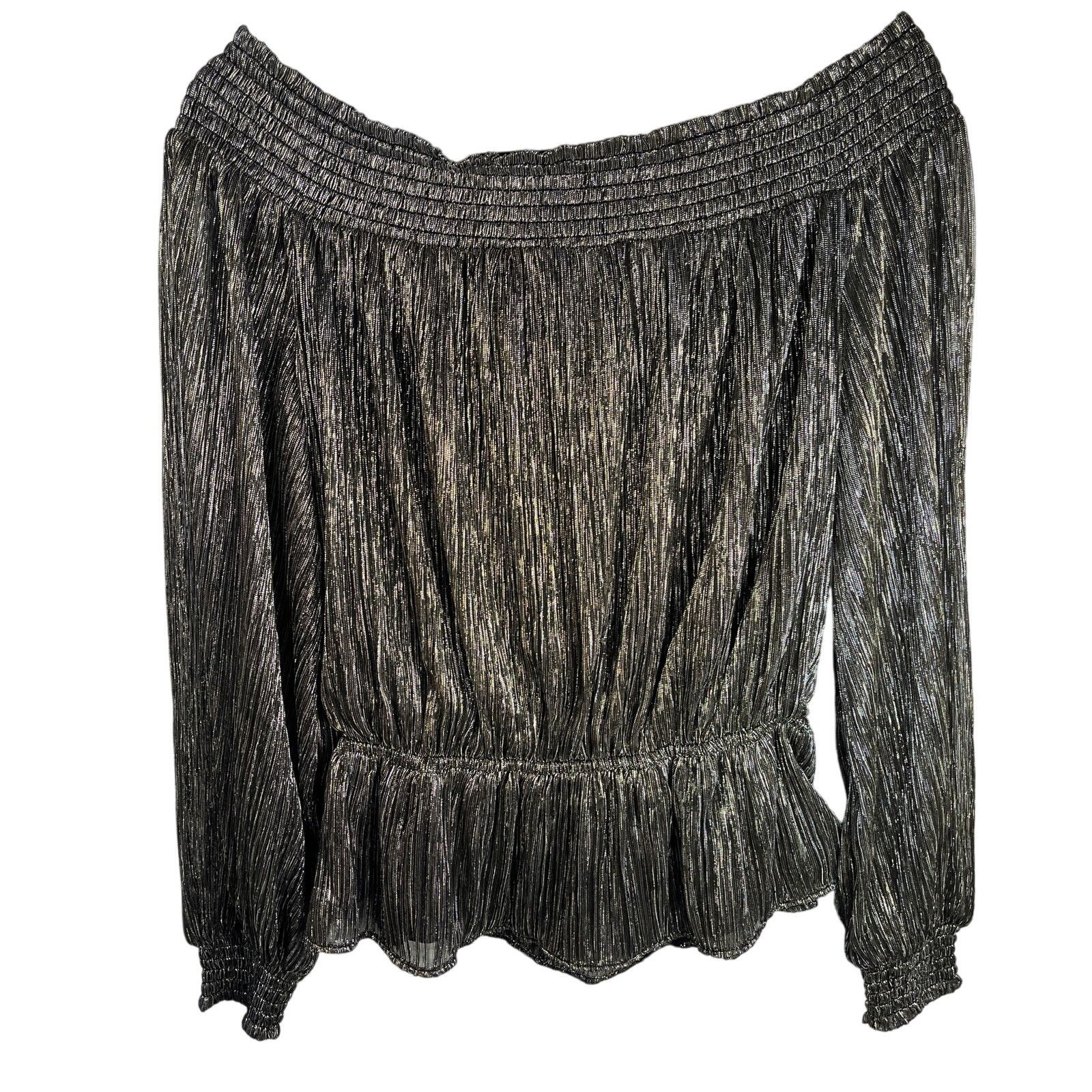 White House Black Market White House Black Market WHBM Puff Sleeve Off the Shoulder Size M / US 6-8 / IT 42-44 - 11 Thumbnail