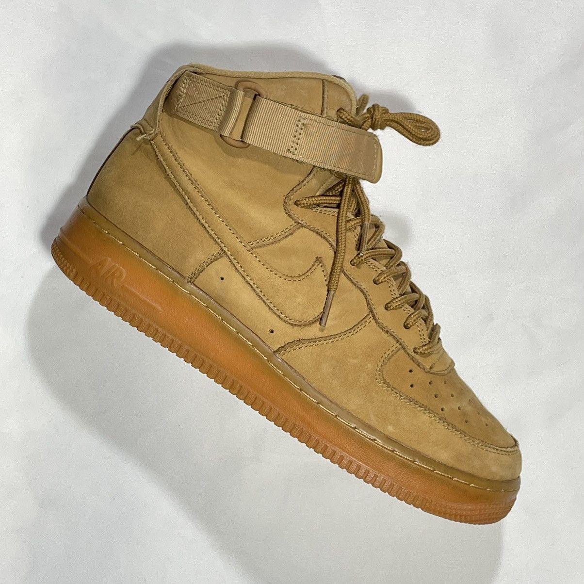 Nike Nike Air Force 1 Brown High Flax Size US 10 / EU 43 - 2 Thumbnail
