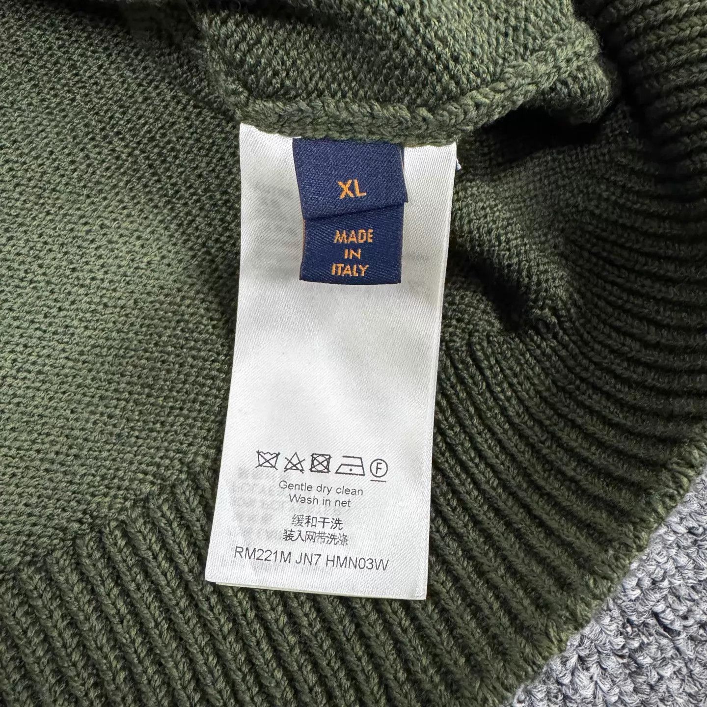 Louis Vuitton LV x nigo knit cardigan military green tiger XL Size US XL / EU 56 / 4 - 7 Thumbnail