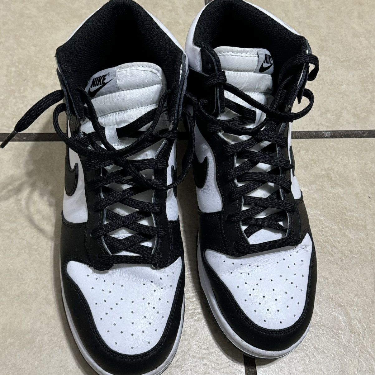 Nike Nike Dunk High Panda Colorway Size US 11 / EU 44 - 3 Thumbnail