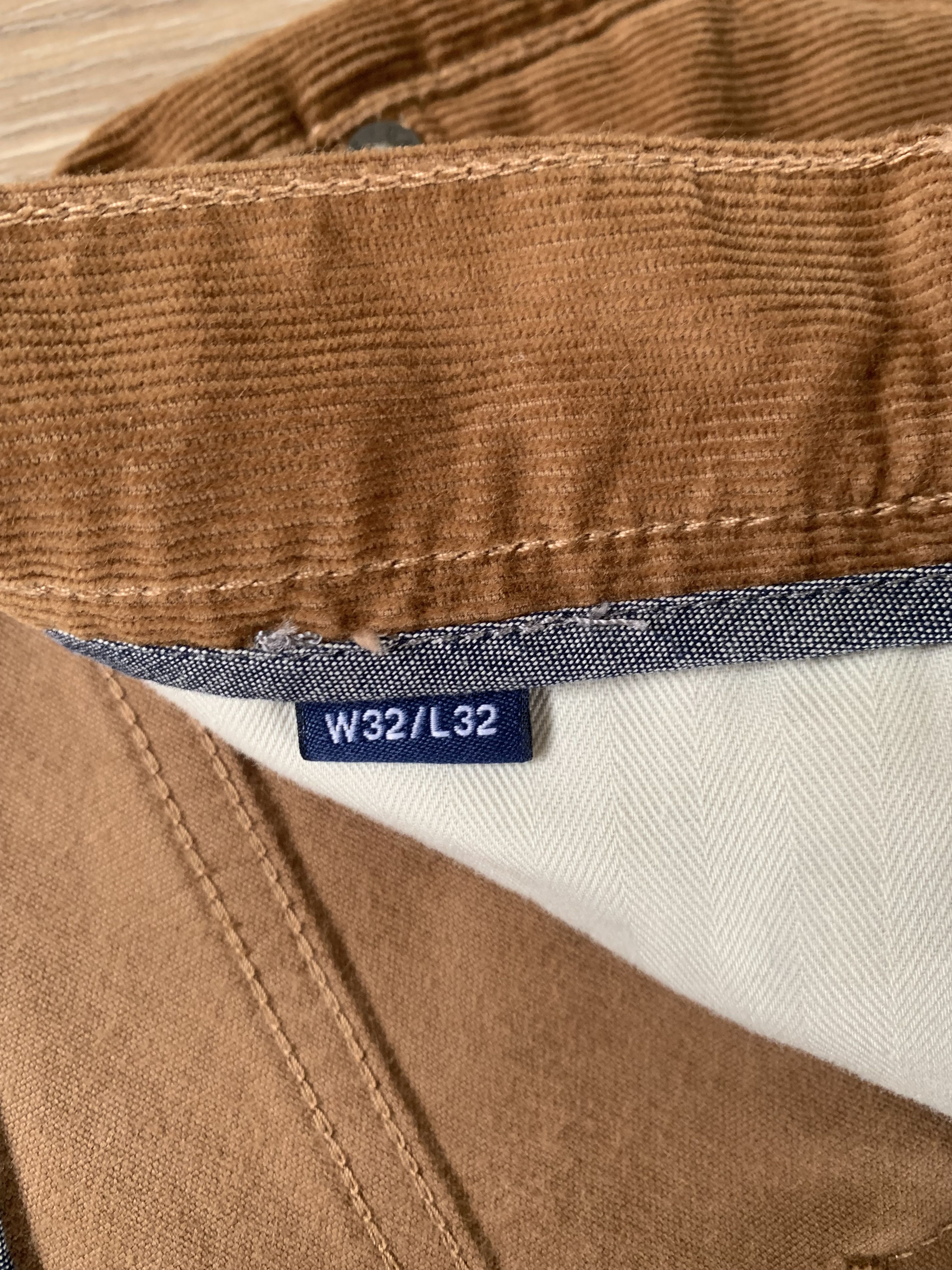 Gant GANT Hayes Slim Brown Corduroy Pants Size US 32 / EU 48 - 8 Thumbnail