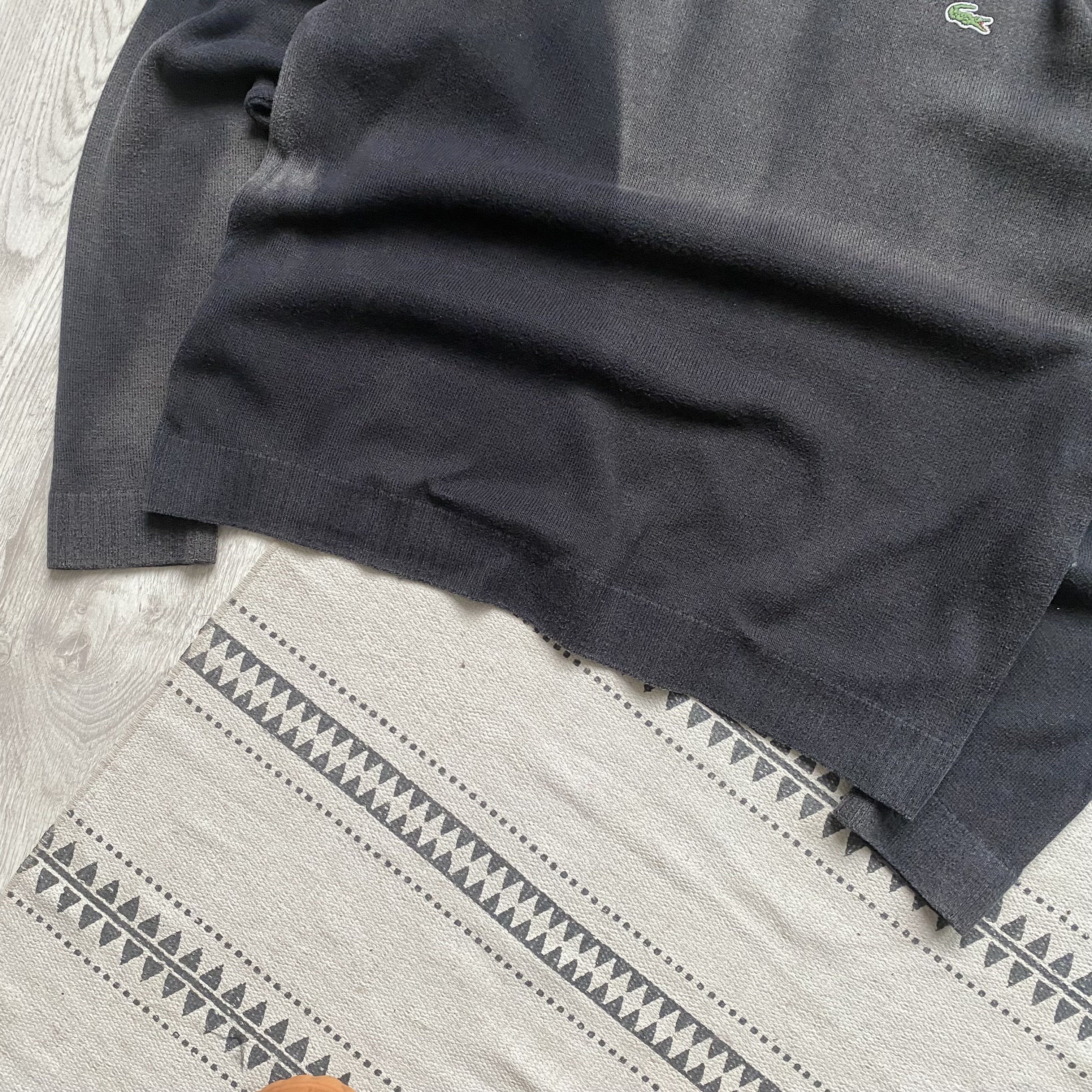 Lacoste 🐊 Vintage Faded Lacoste Knit sweater light pullover Diesel Size US M / EU 48-50 / 2 - 3 Thumbnail