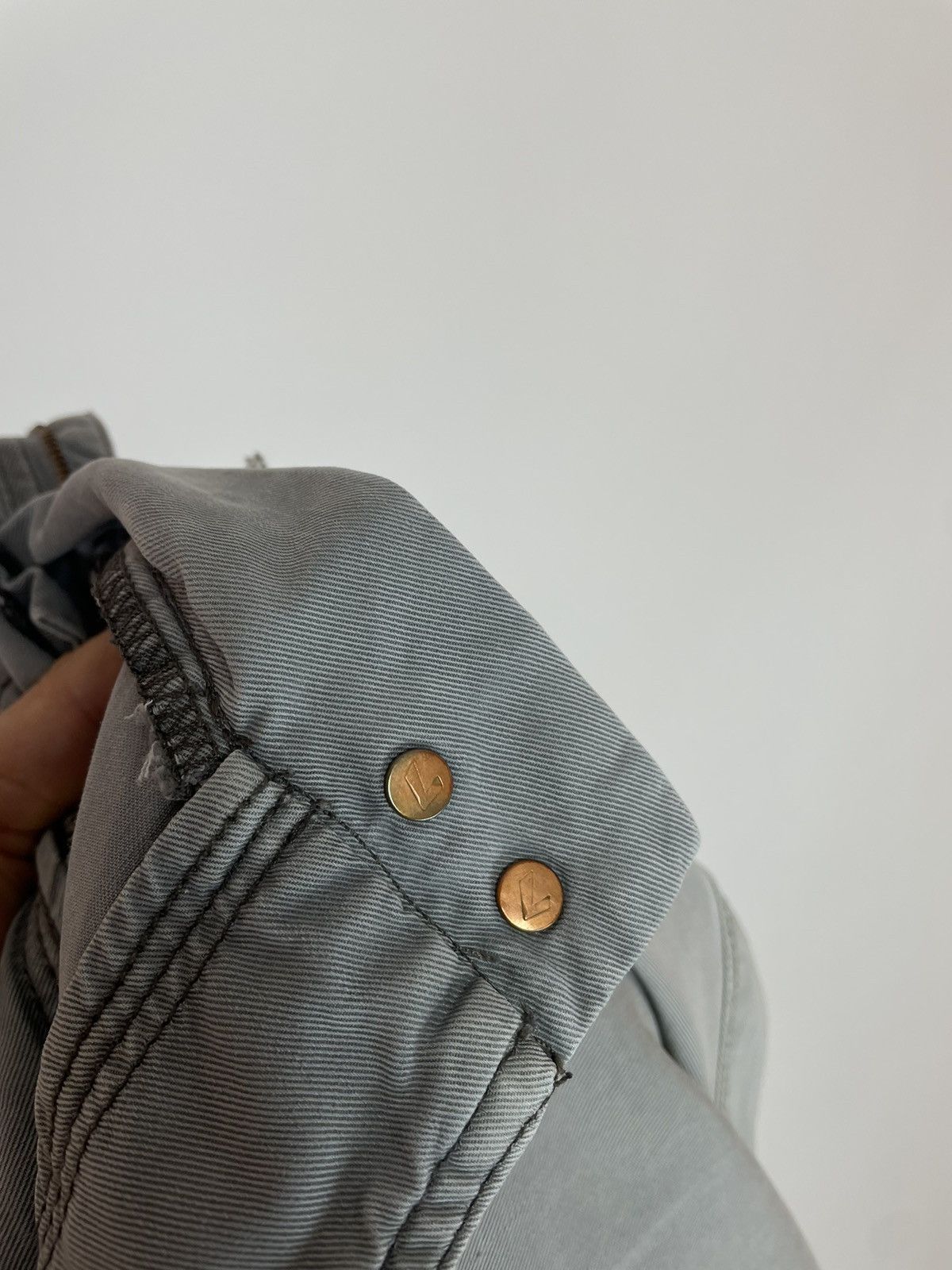 7 For All Mankind For All Mankind Joggers Pants Lyocell Washed Grey size 32 Size 28" / US 6 / IT 42 - 10 Thumbnail