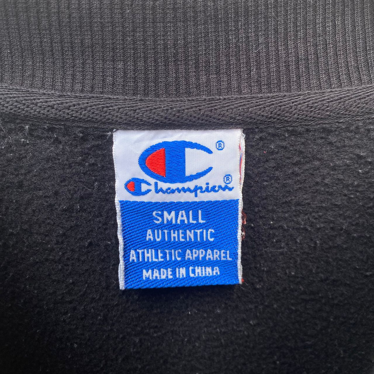 Champion × Vintage VINTAGE CHAMPION SWEATSHIRT SMALL PULLOVER BLACK Size US S / EU 44-46 / 1 - 5 Thumbnail