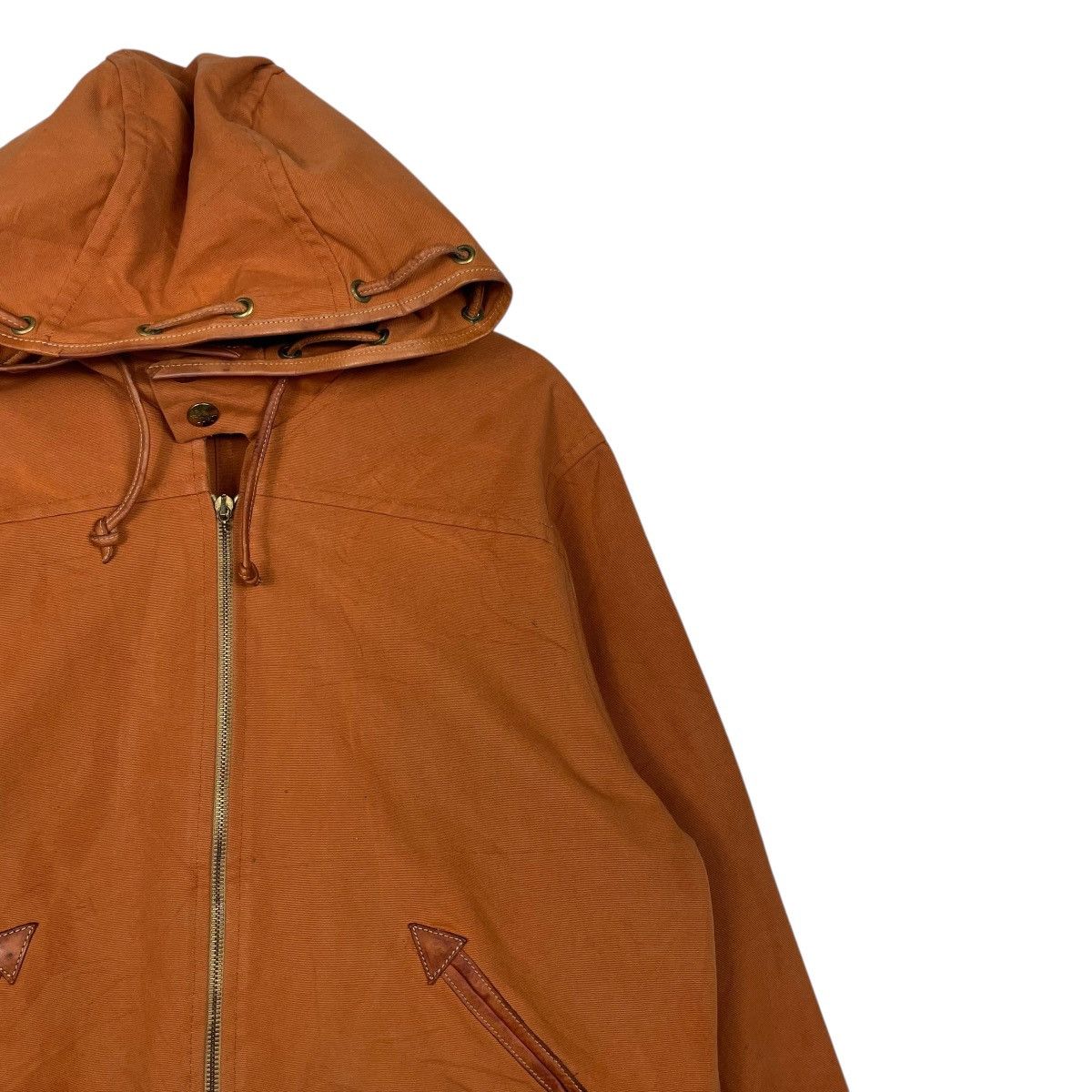 Il Bisonte Vintage IL Bisonte Duck Canvas Hooded Zipper Jacket Size US M / EU 48-50 / 2 - 5 Thumbnail