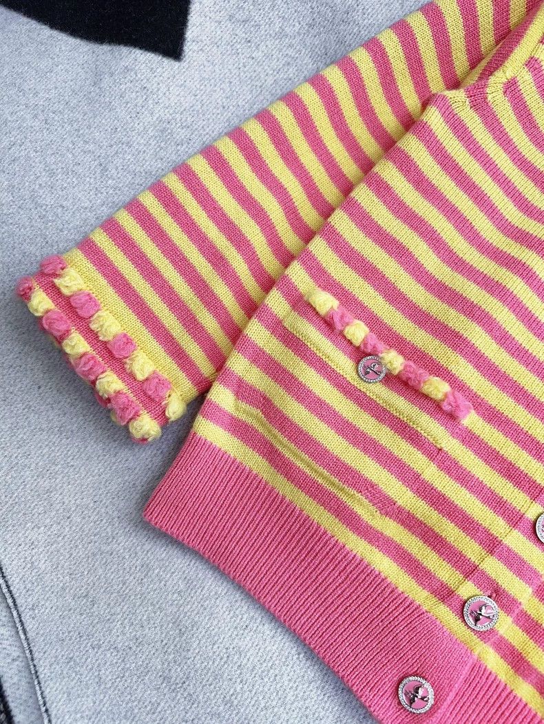 Chanel Chanel 25s spring and summer show yellow patched orange pi Size XXS / US 00 / IT 34 - 4 Thumbnail
