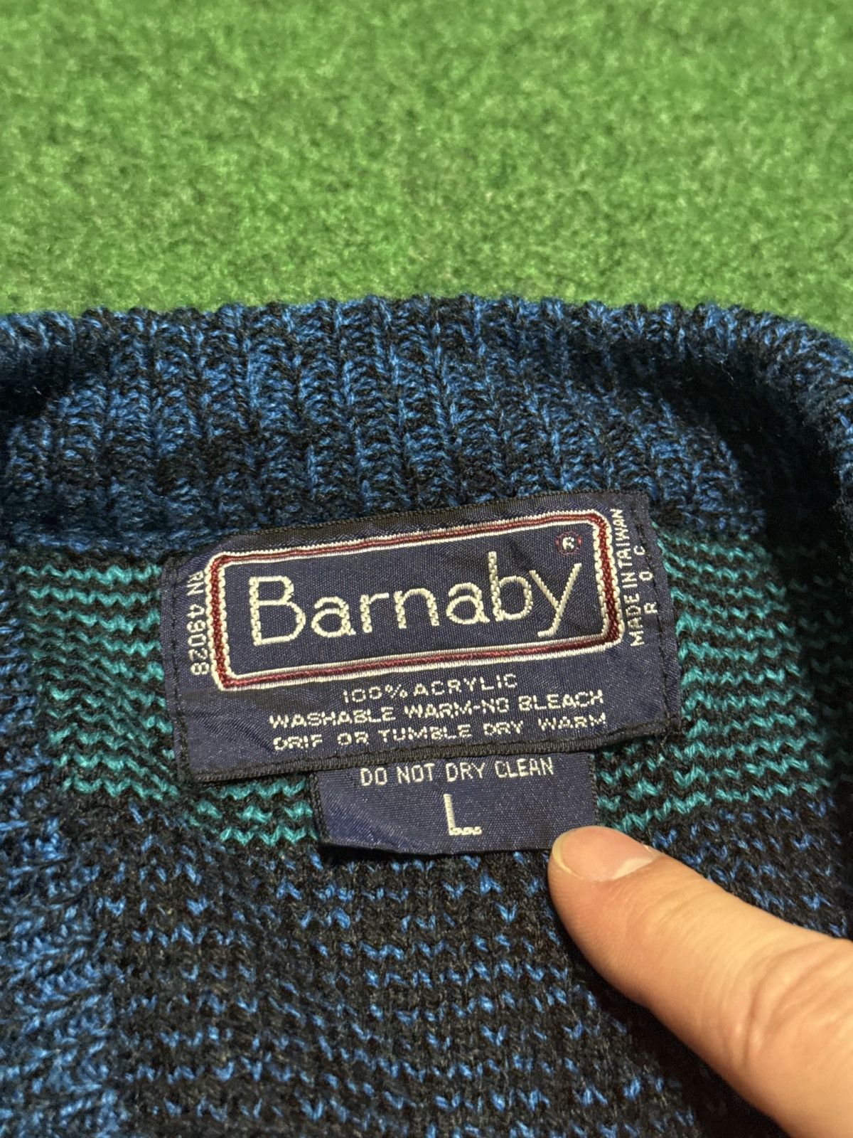 Vintage Vintage 90s Barnaby Hipster Grandpa Cardigan Lrg Sweater Size US L / EU 52-54 / 3 - 2 Thumbnail